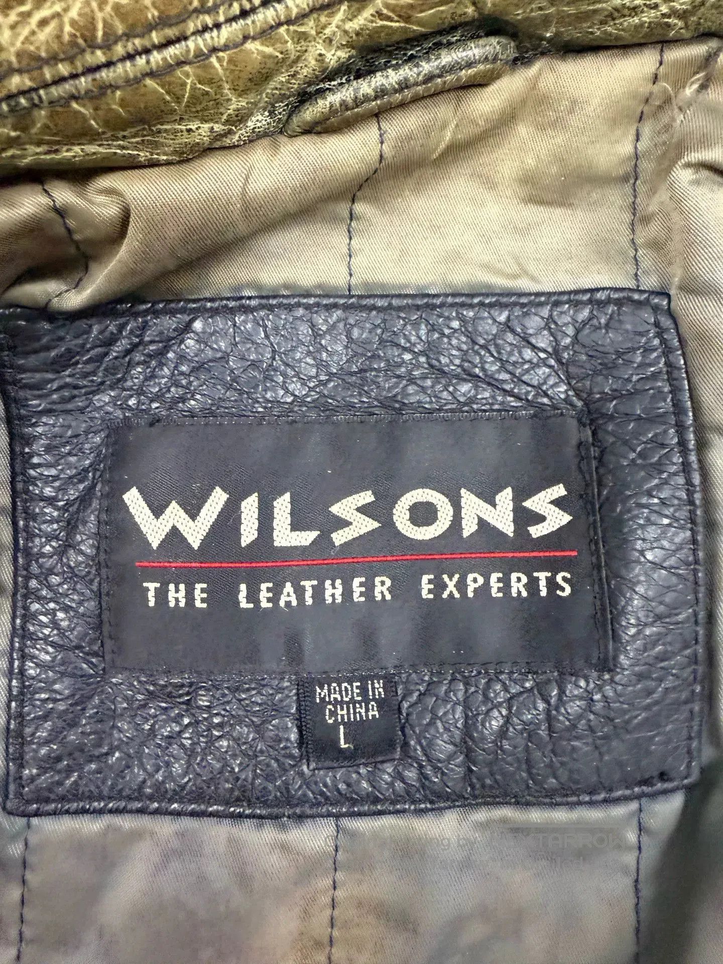 Wilsons Leather Classic Retro Wilsons Leather Jacket. Size US L / EU 52-54 / 3 - 4 Thumbnail