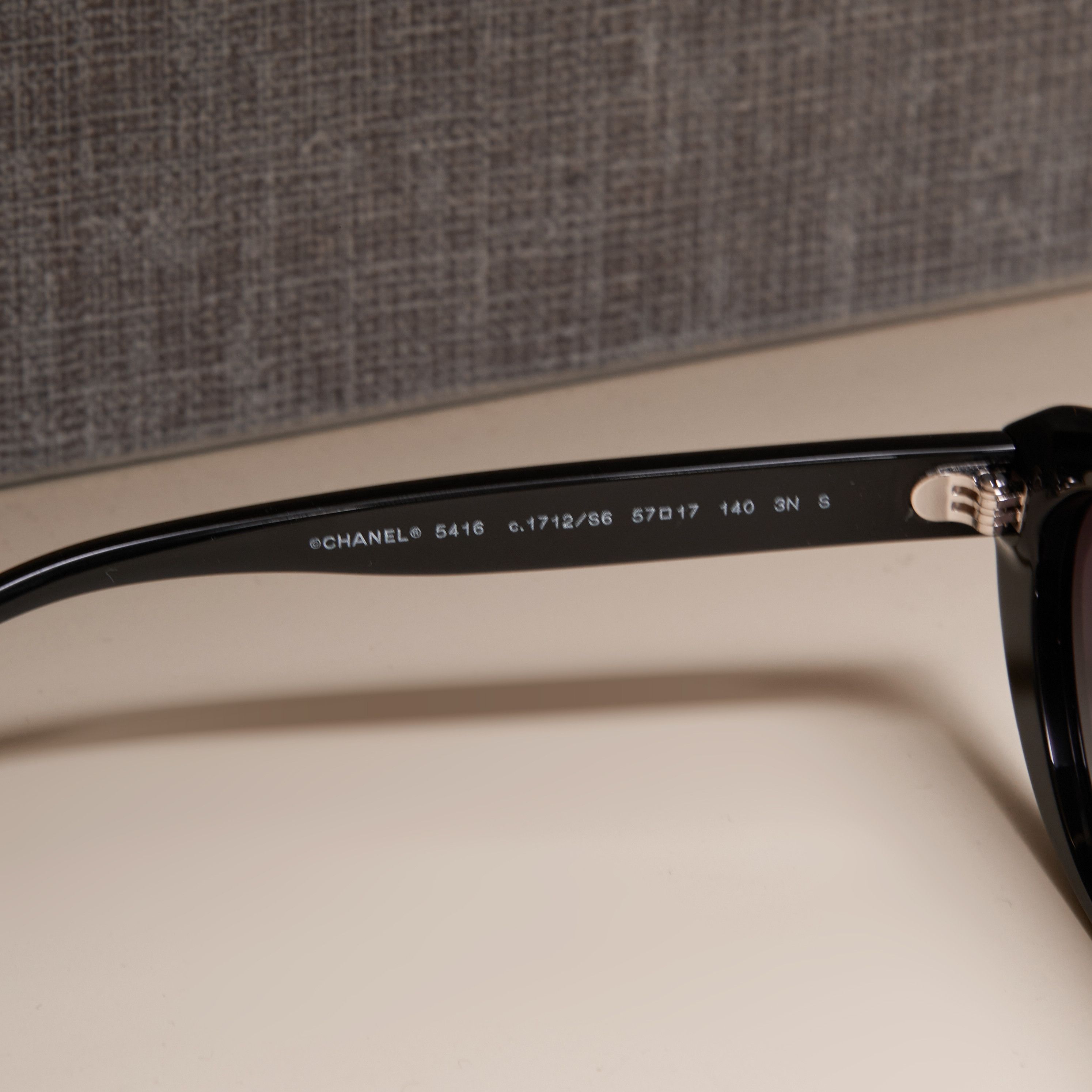 Chanel CHANEL 0CH5416 1712S6 Sunglasses BLACK Size ONE SIZE - 10 Thumbnail