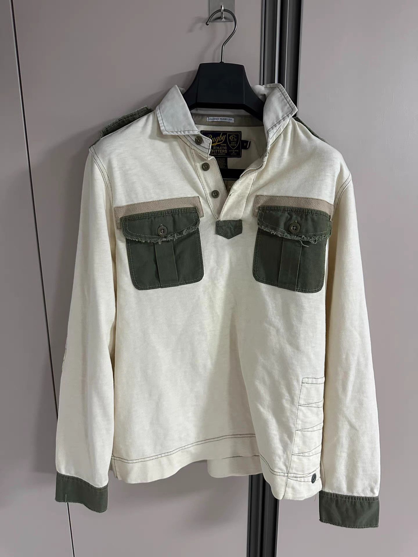 Polo Ralph Lauren Polo Ralph Lauren RRL Vintage Military Casual Shirt K18 Size US M / EU 48-50 / 2 - 1 Thumbnail