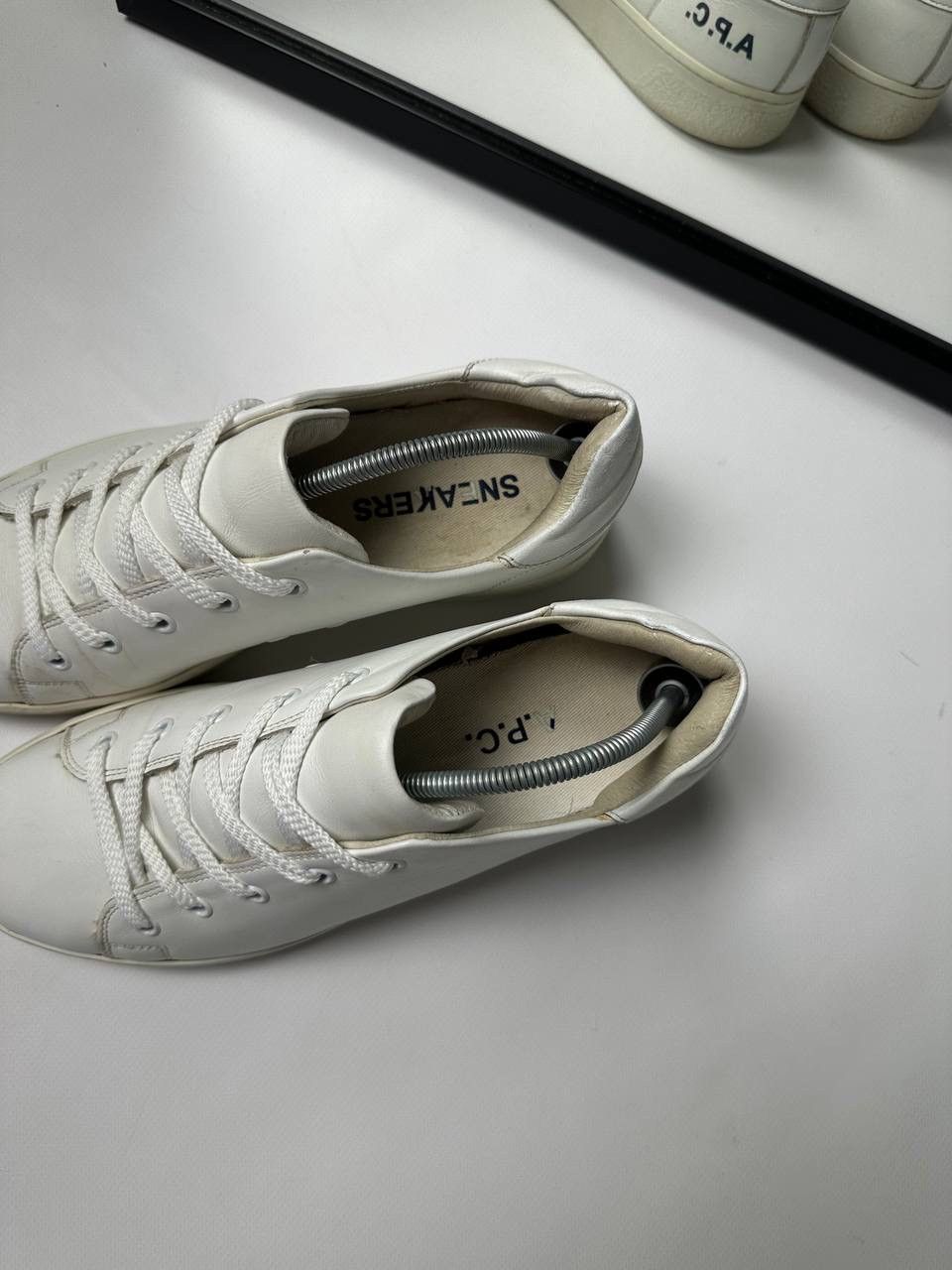 A.P.C. A. P. C. White Leather Shoes APC Size US 8.5 / EU 41-42 - 11 Thumbnail