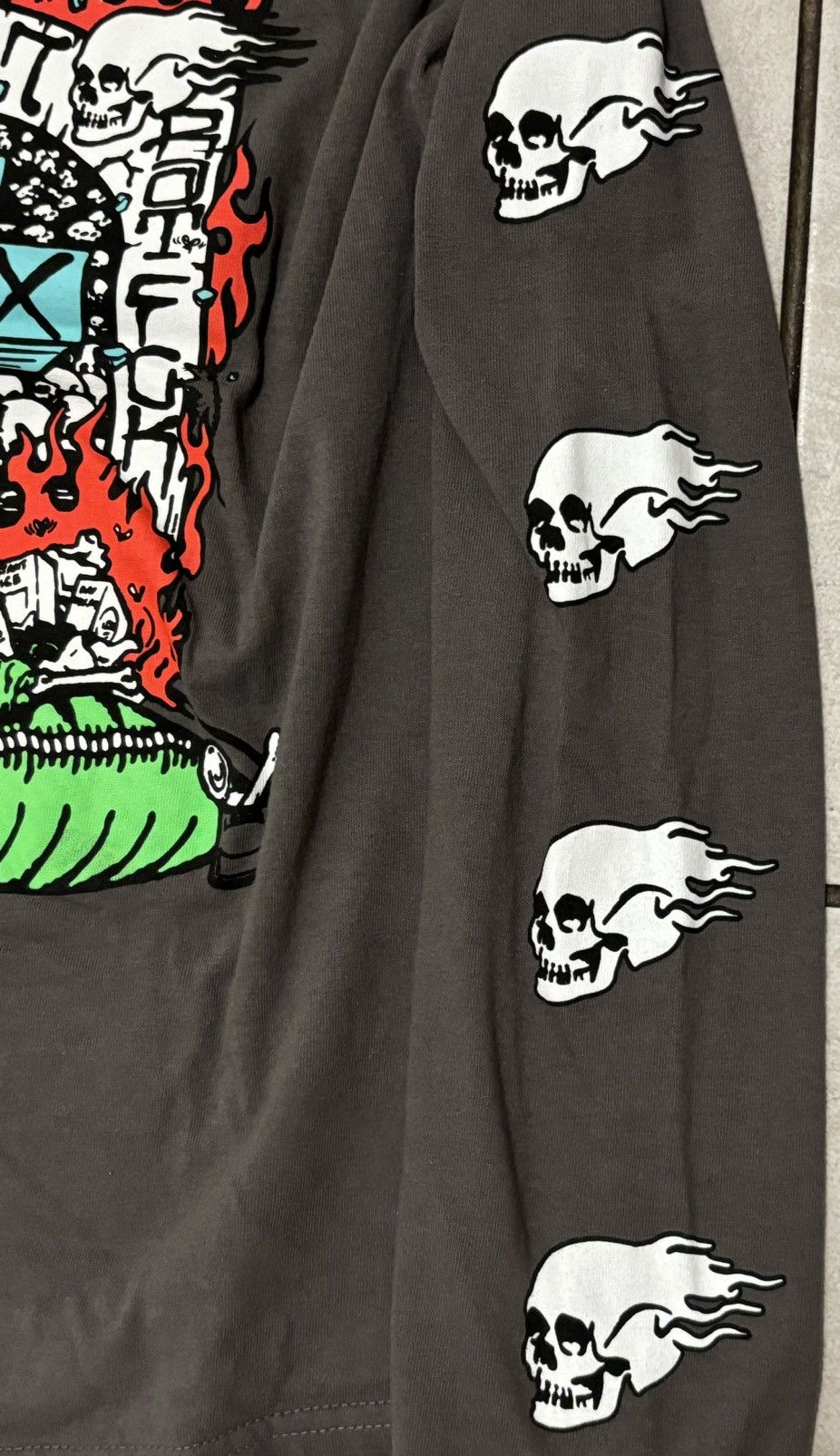 BIANCA CHANDON × Call Me 917 Max Palmer Skull Long Sleeve Size US S / EU 44-46 / 1 - 2 Thumbnail