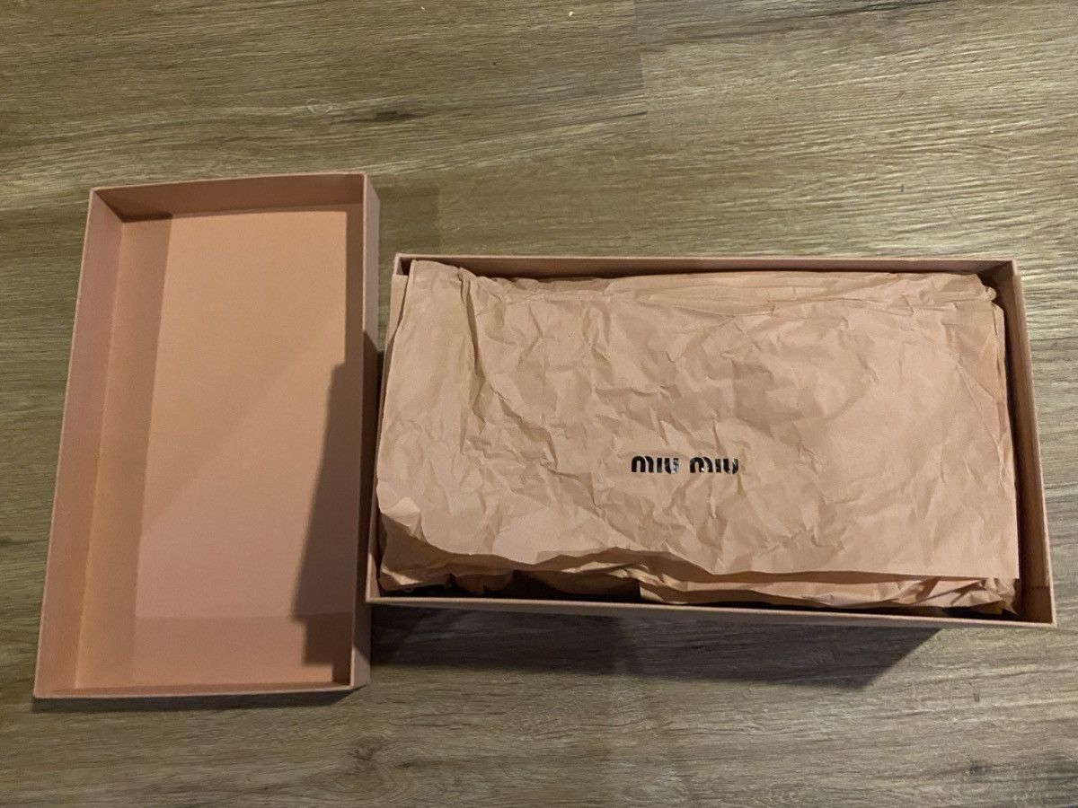 Miu Miu Pink Miu Miu Ballet Flats With Bow Detail Size US 7.5 / IT 37.5 - 3 Thumbnail
