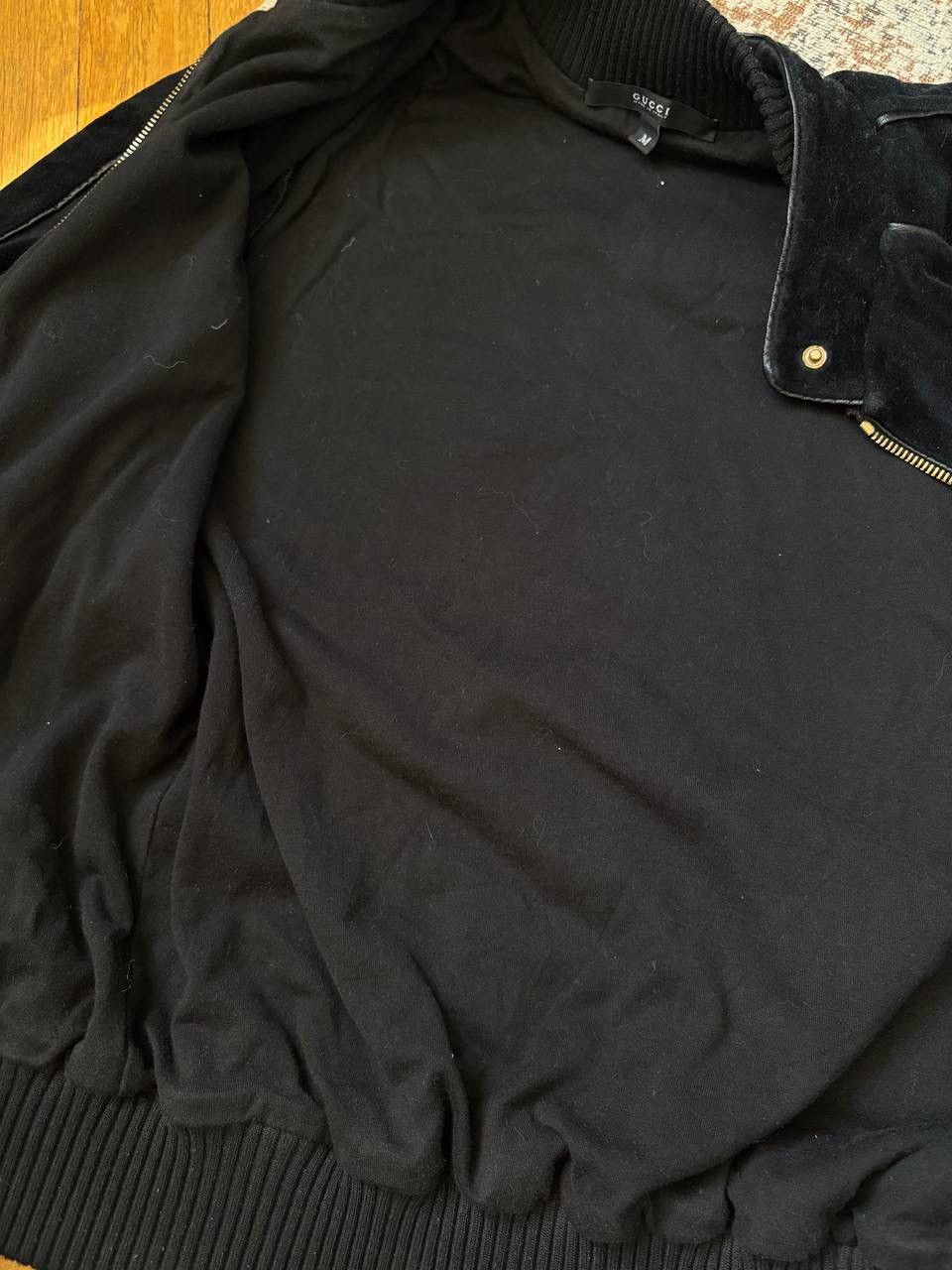 Gucci Gucci x Tom Ford Vintage women zip velour sweater 00's Size M / US 6-8 / IT 42-44 - 11 Thumbnail