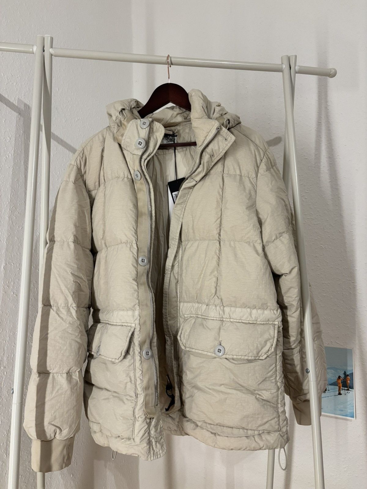 C.P. Company C.P. Company Flatt Nylon Down Jacket Size US L / EU 52-54 / 3 - 2 Thumbnail