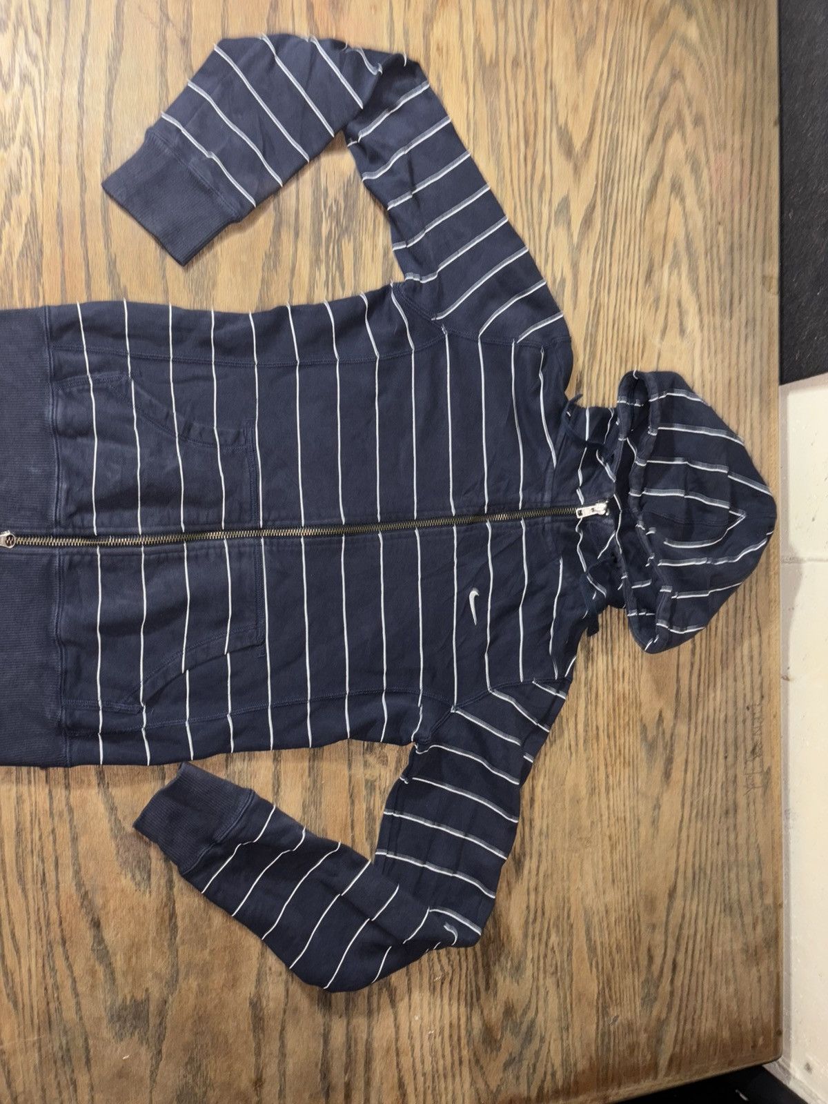 Nike × Vintage Nike sweater full zip up Size S / US 4 / IT 40 - 1 Thumbnail