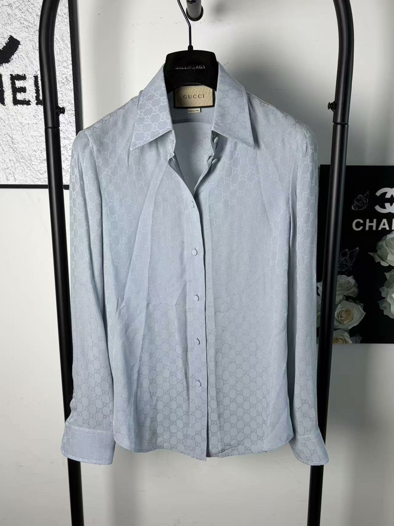 Gucci Gucci White Shirt m women Size XS / US 0-2 / IT 36-38 - 1 Thumbnail