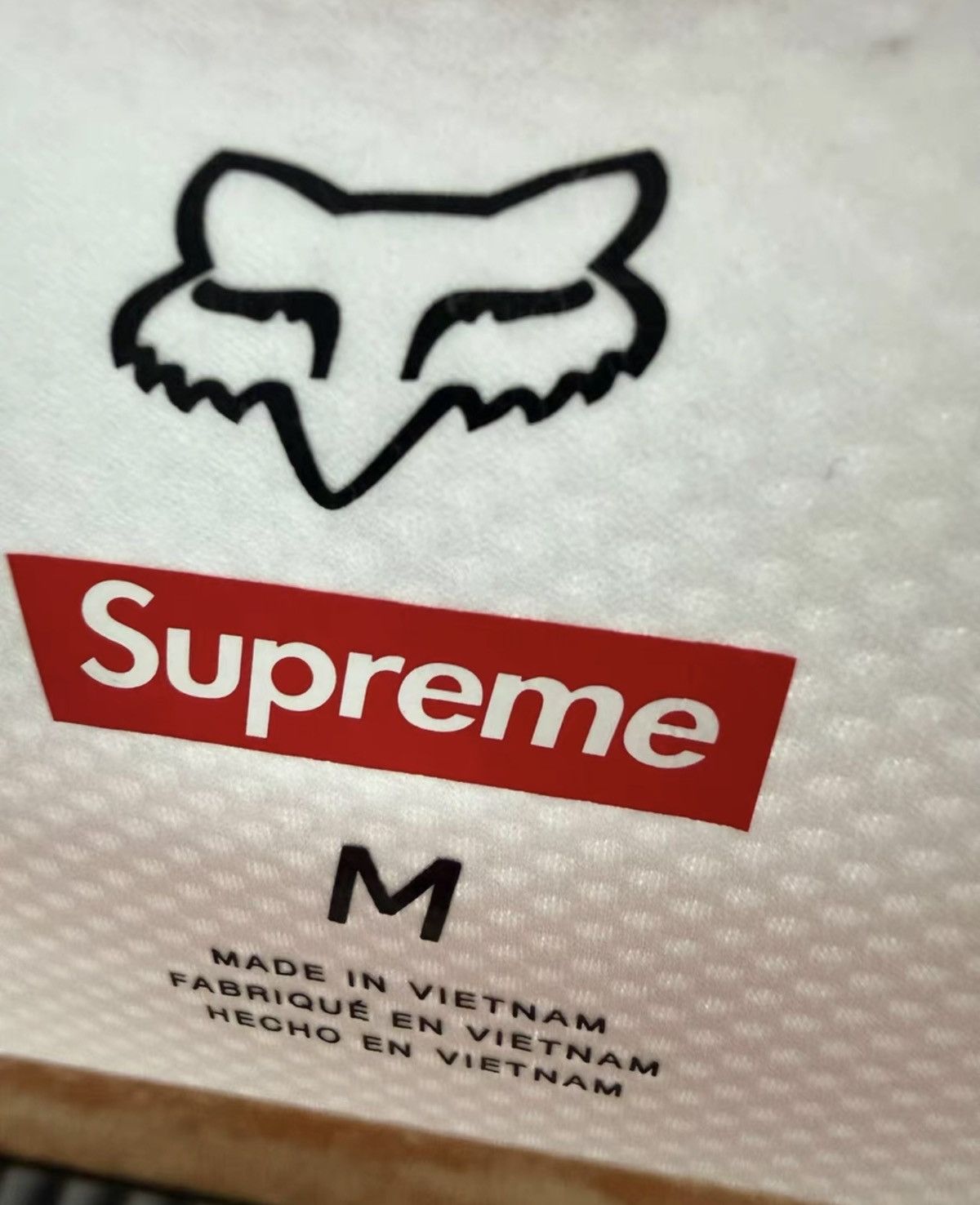 Fox Racing × Supreme Supreme Fox racing moto Jersey top white red Size US M / EU 48-50 / 2 - 3 Thumbnail