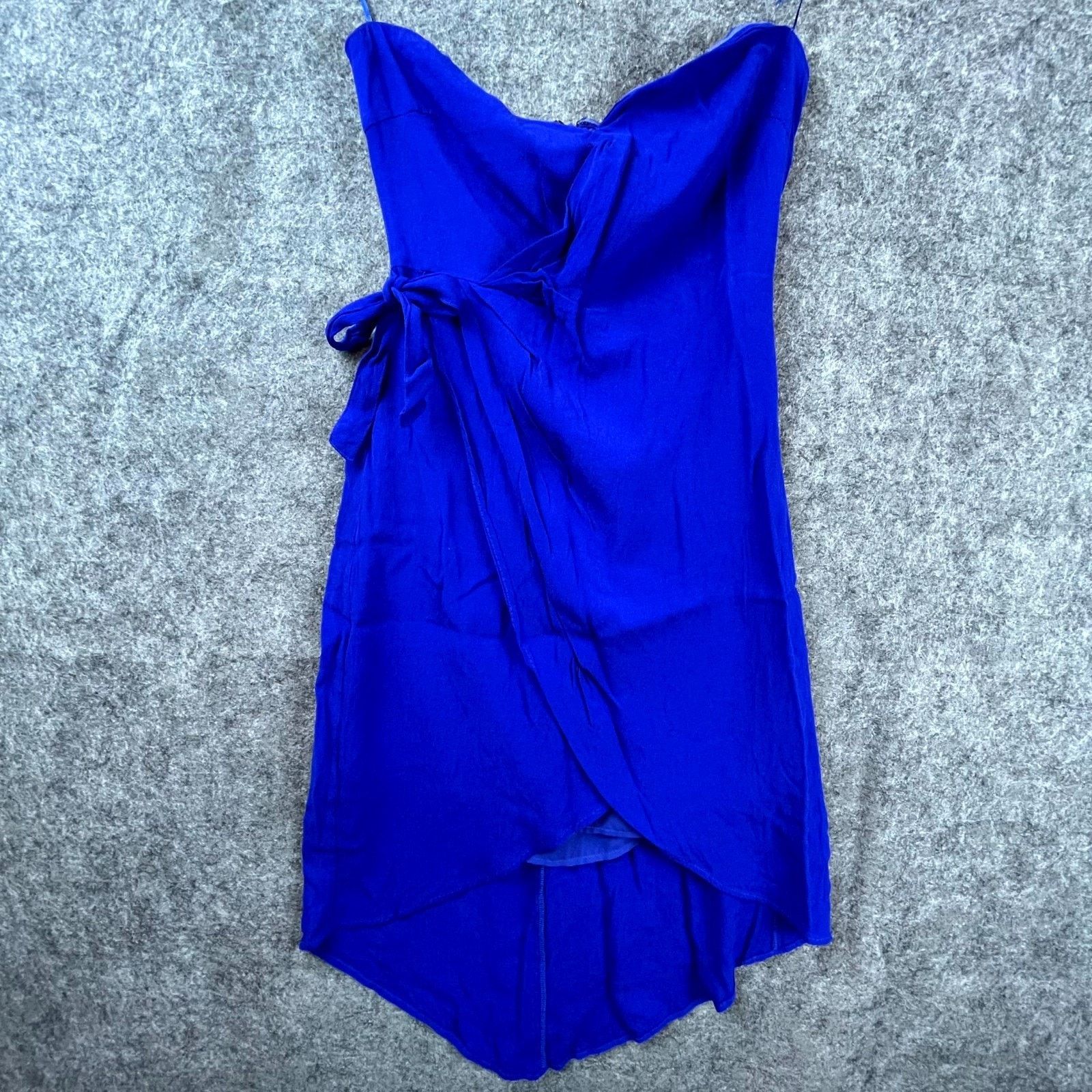 ASTR The Label ASTR The Label Josefina Dress Medium Royal Blue Side Tie Size M / US 6-8 / IT 42-44 - 1 Thumbnail
