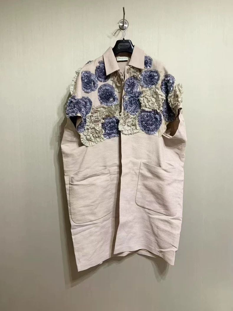 Dries Van Noten Dries Van Noten Sequin Floral Coat Size US M / EU 48-50 / 2 - 1 Thumbnail