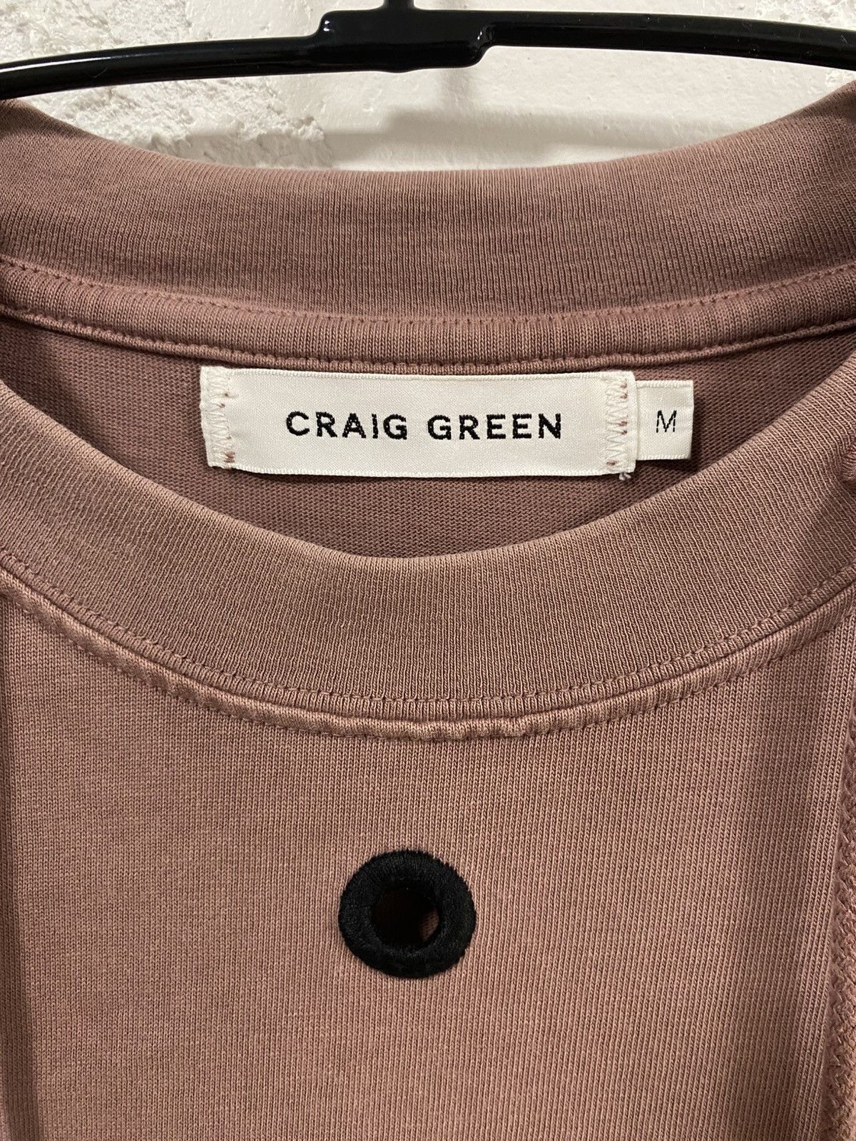 Craig Green Craig Green long Laces Dirty Pink Long Sleeve Sz: M RRP:300$ Size US M / EU 48-50 / 2 - 3 Thumbnail