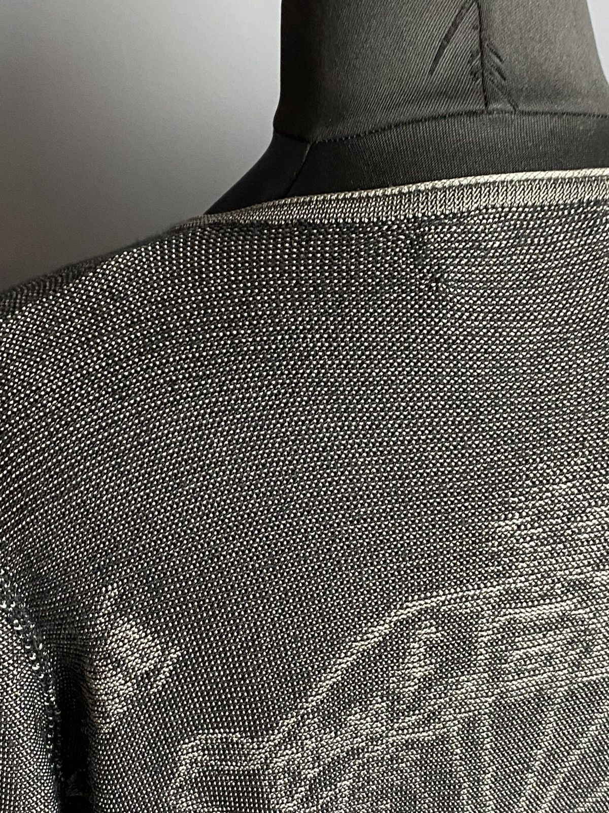 Diesel Diesel Wool Viscose Open Knit Cardigan Gray Graphic Eye XS Size XS / US 0-2 / IT 36-38 - 7 Thumbnail