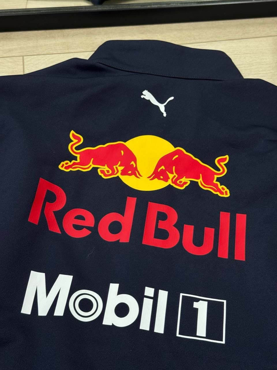 Puma Puma Aston Martin Res Bull Racing F1 Team Jacket Navy Blue Size US L / EU 52-54 / 3 - 5 Thumbnail