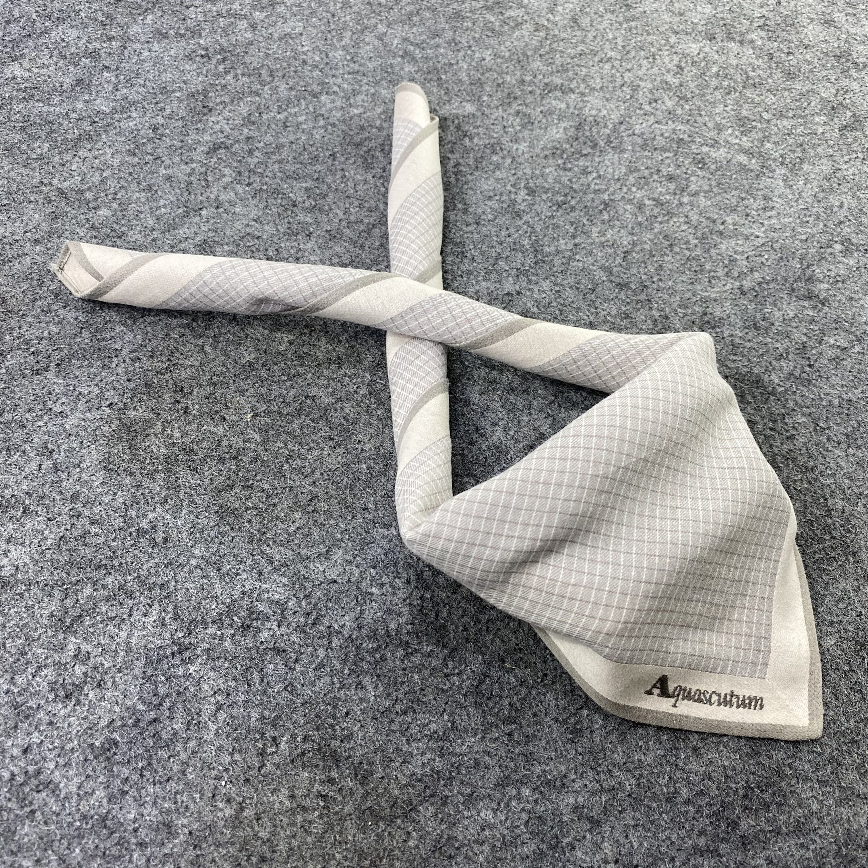 Aquascutum Aquascutum Handkerchief Neckerchief Bandana-B1692 Size ONE SIZE - 1 Thumbnail
