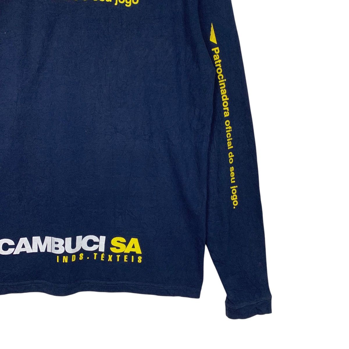 Penalty Vintage PENALTY Brazil Big Logo Long Sleeve Tees #2848-C128 Size US L / EU 52-54 / 3 - 19 Thumbnail