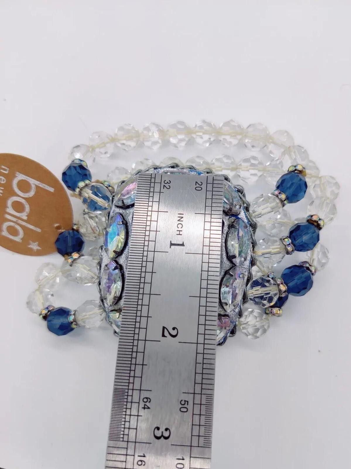 Other Bala NY Chunky Hippie Gem Wrist Lucite Bangle Bracelet NWT Size ONE SIZE - 11 Thumbnail