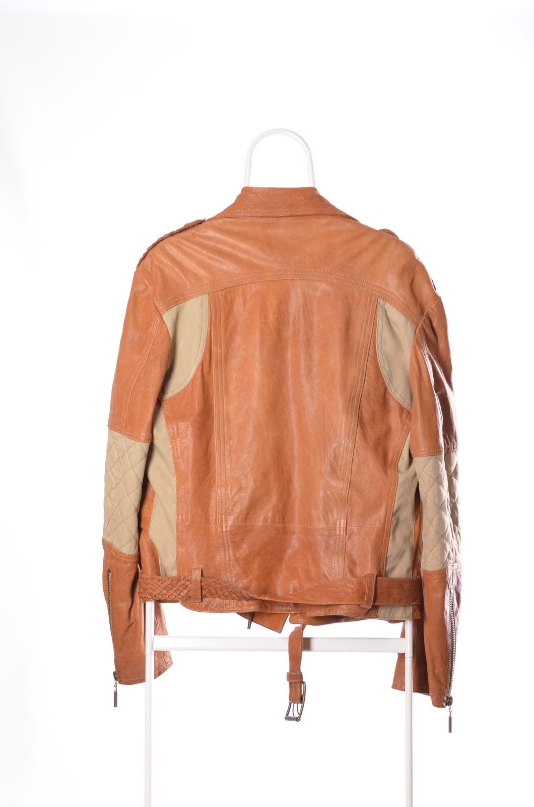 Just Cavalli Just Cavalli Perfecto Leather Aviator Jacket size M Size US M / EU 48-50 / 2 - 6 Thumbnail