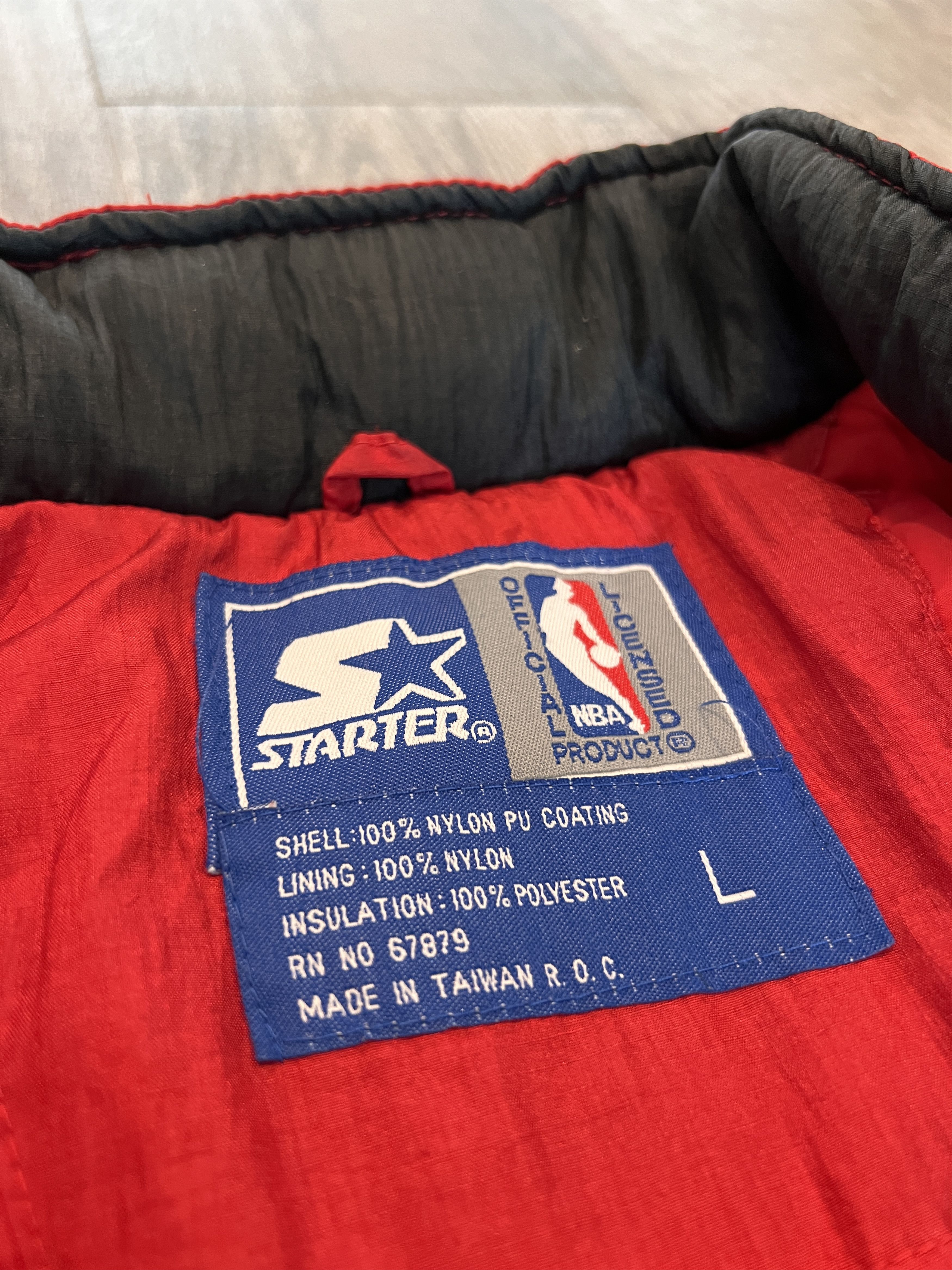 Starter Vintage Chicago Bulls Starter Jacket Size US L / EU 52-54 / 3 - 2 Thumbnail