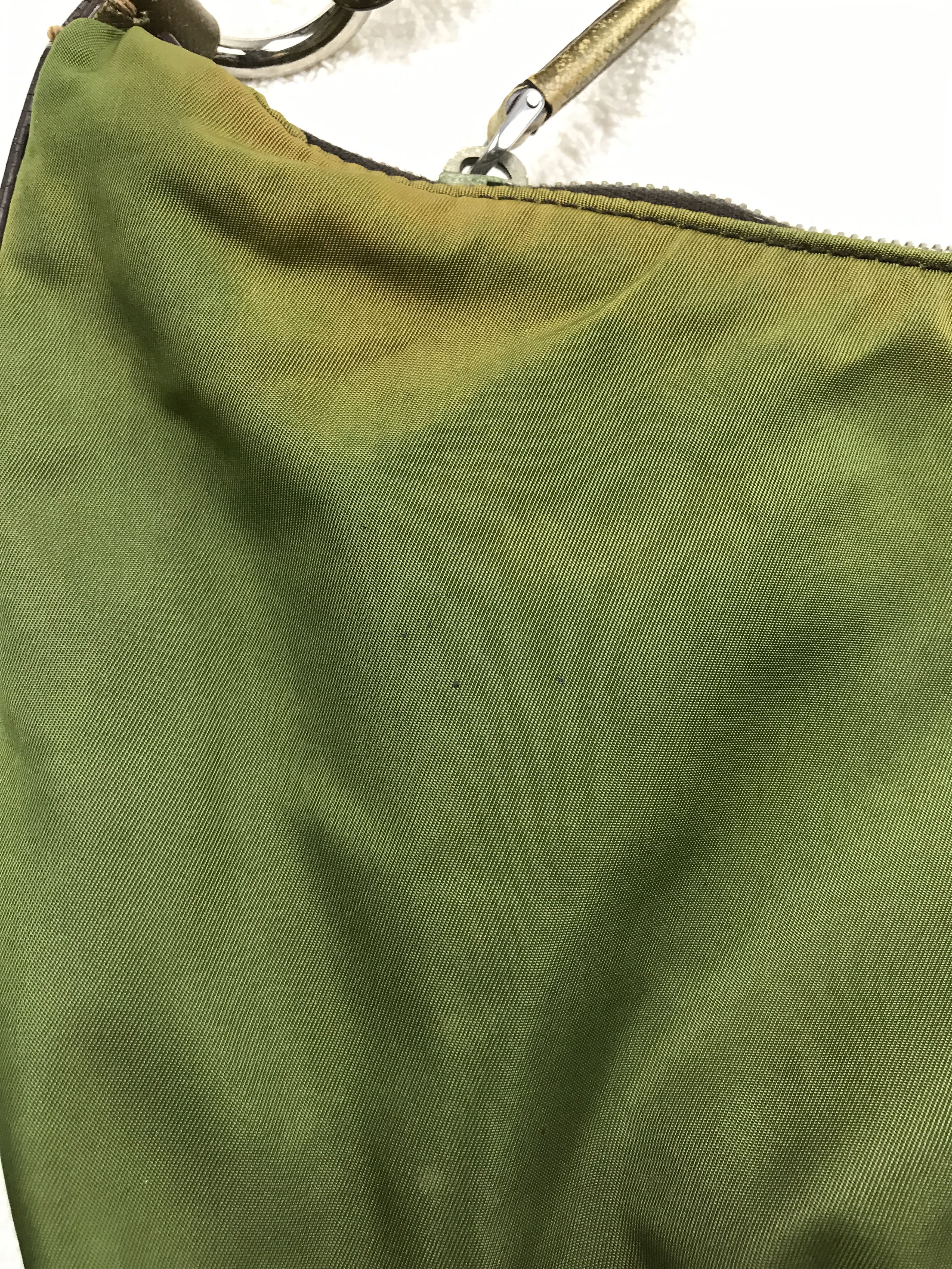 Prada Vintage Prada Nylon Hobo Shoulder Bag Size ONE SIZE - 20 Thumbnail