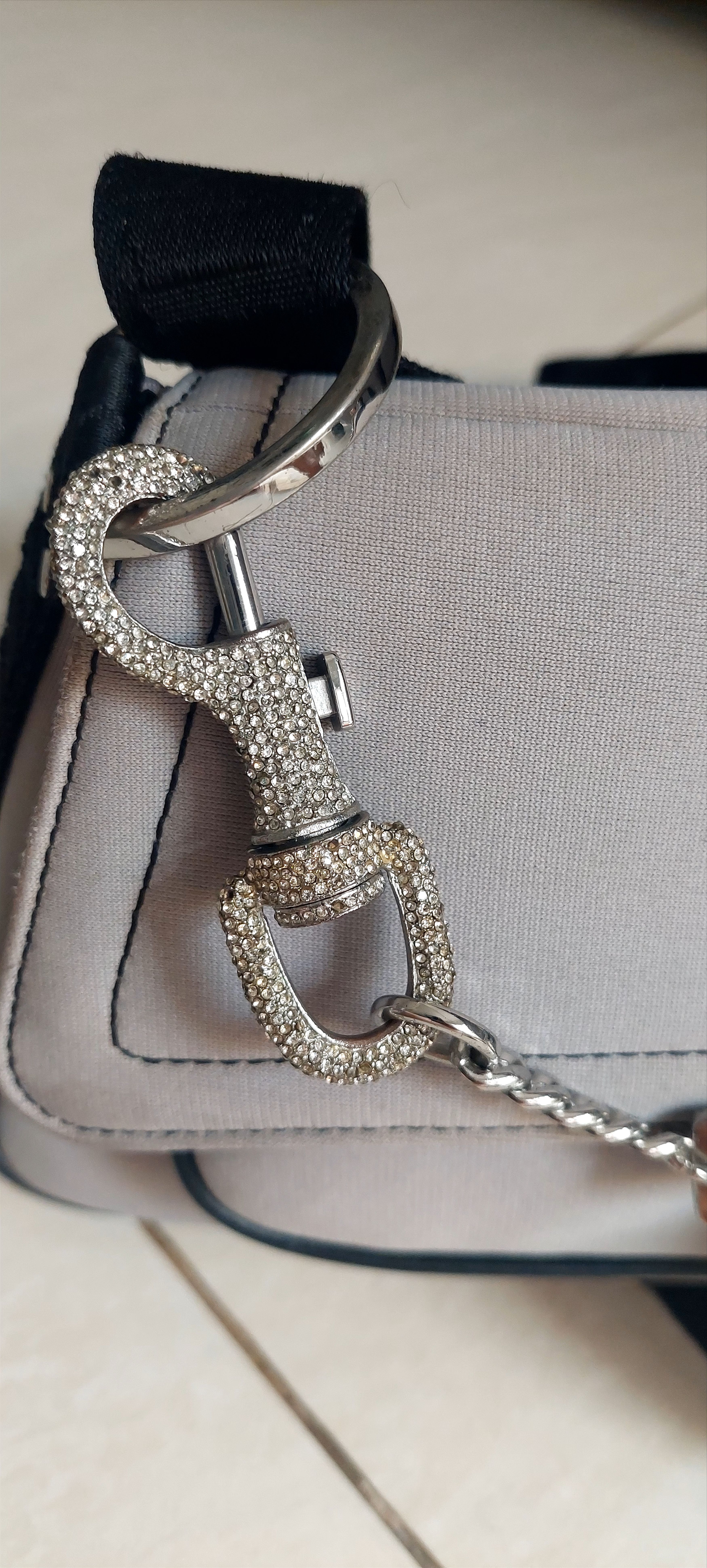 Christian Dior Monsieur Christian Dior John Galliano Grey Satin Size ONE SIZE - 5 Thumbnail
