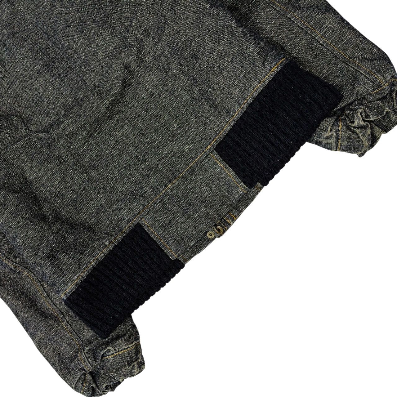 Japanese Brand Japanese Audrey and John Wad Heavy Denim Twill Jacket Hooded Size US M / EU 48-50 / 2 - 8 Thumbnail