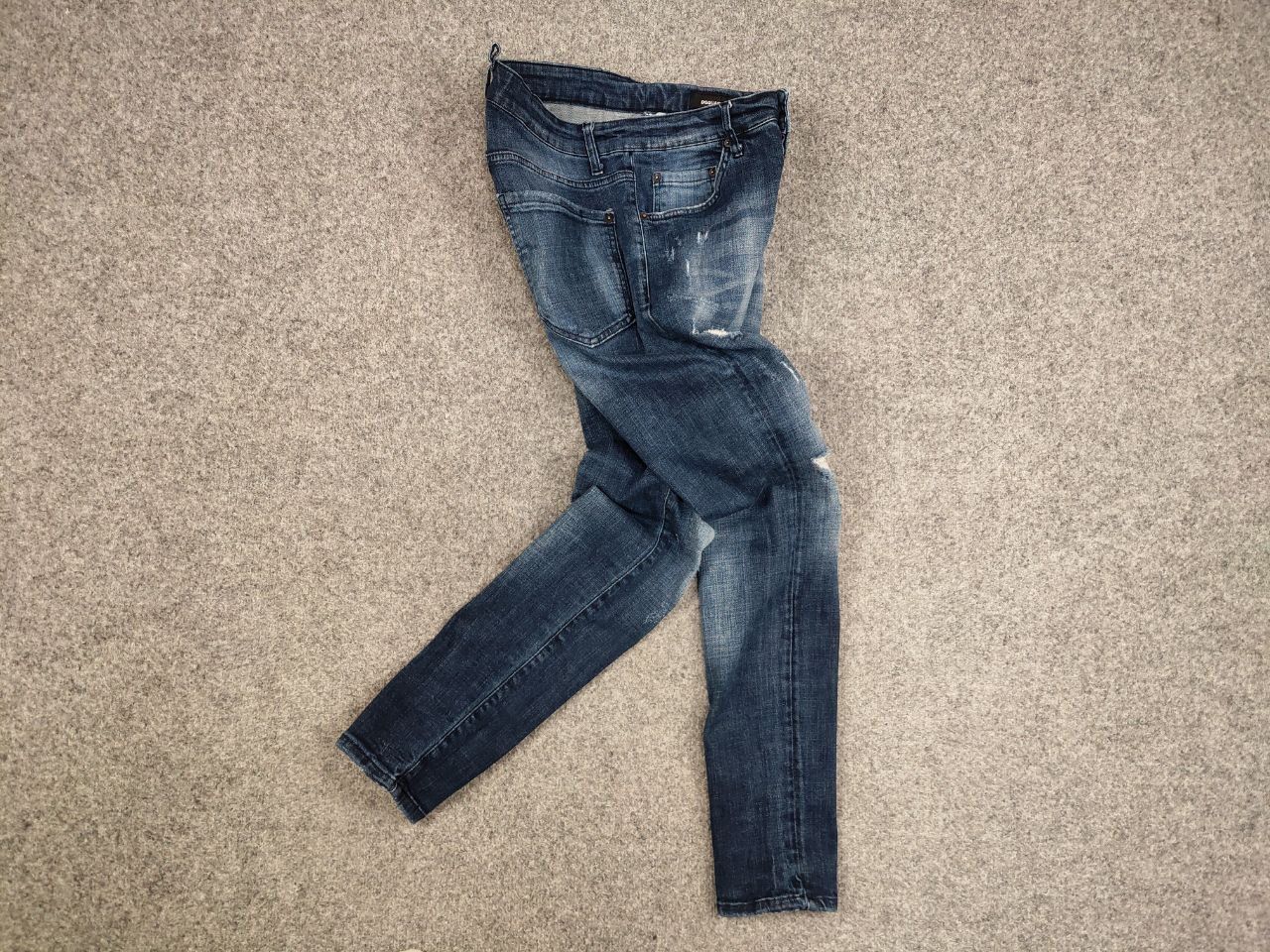 Dsquared2 Dsquared2 authentic Design Distressed logo Denim Jeans Size US 32 / EU 48 - 14 Thumbnail