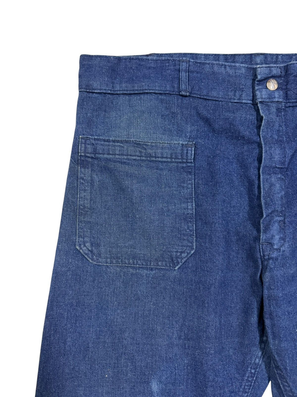 Buzz Rickson's × Vintage Vtg🔥70’s Seafarer Bell Bottom Seagoing Uniform Corp Size US 36 / EU 52 - 7 Thumbnail