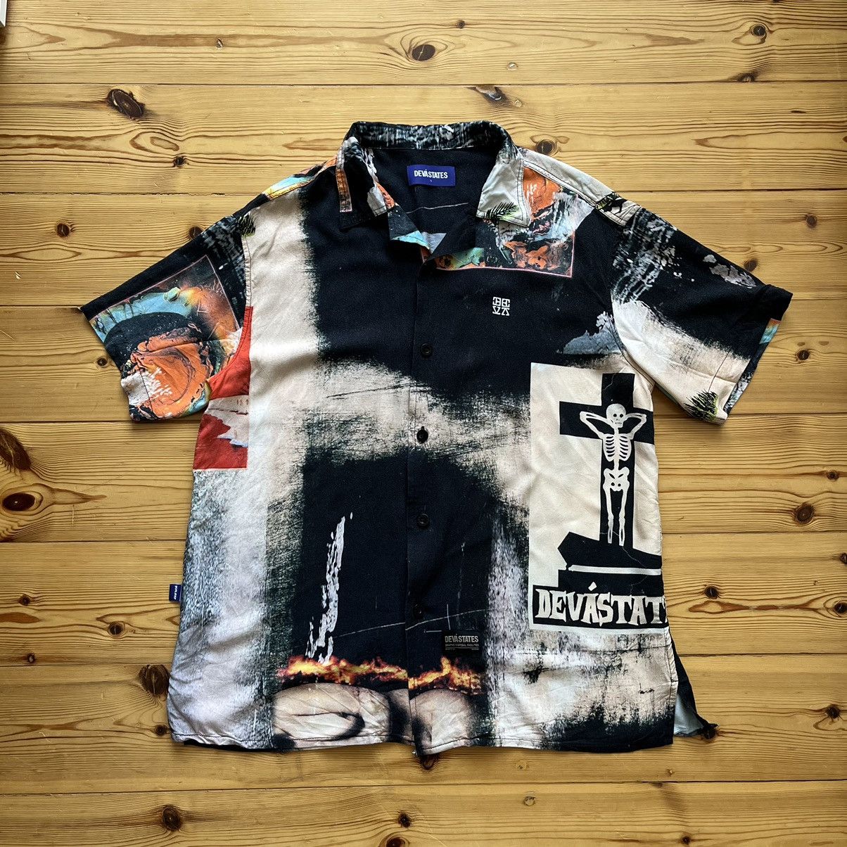 DEVA STATES Multicolor Printed Shirt SS23 Size US L / EU 52-54 / 3 - 1 Thumbnail