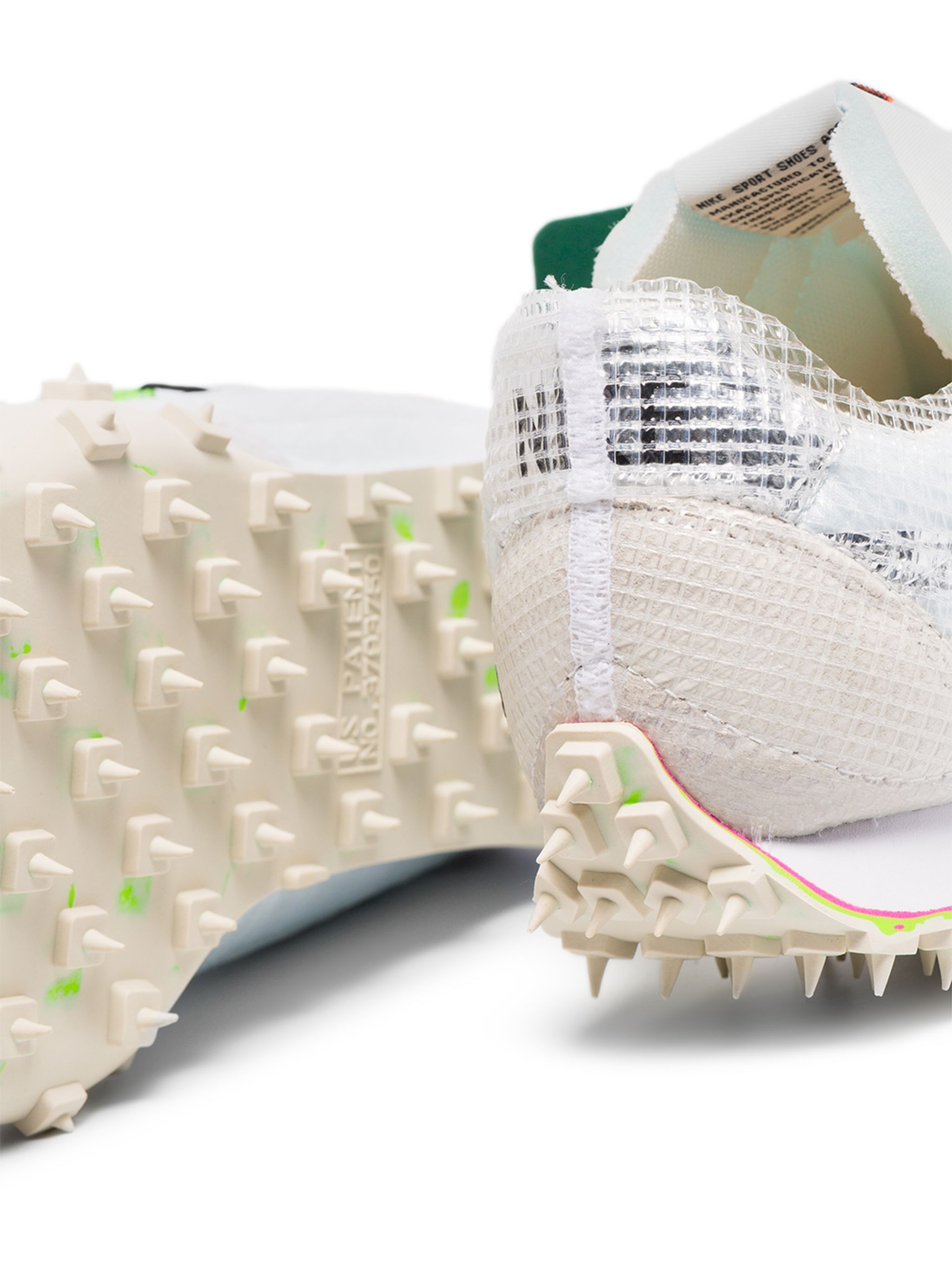 Off-White Nike X Off-White Waffle Racer SP “Electric Green” Size EU 39 Size US 8 / IT 38 - 8 Thumbnail