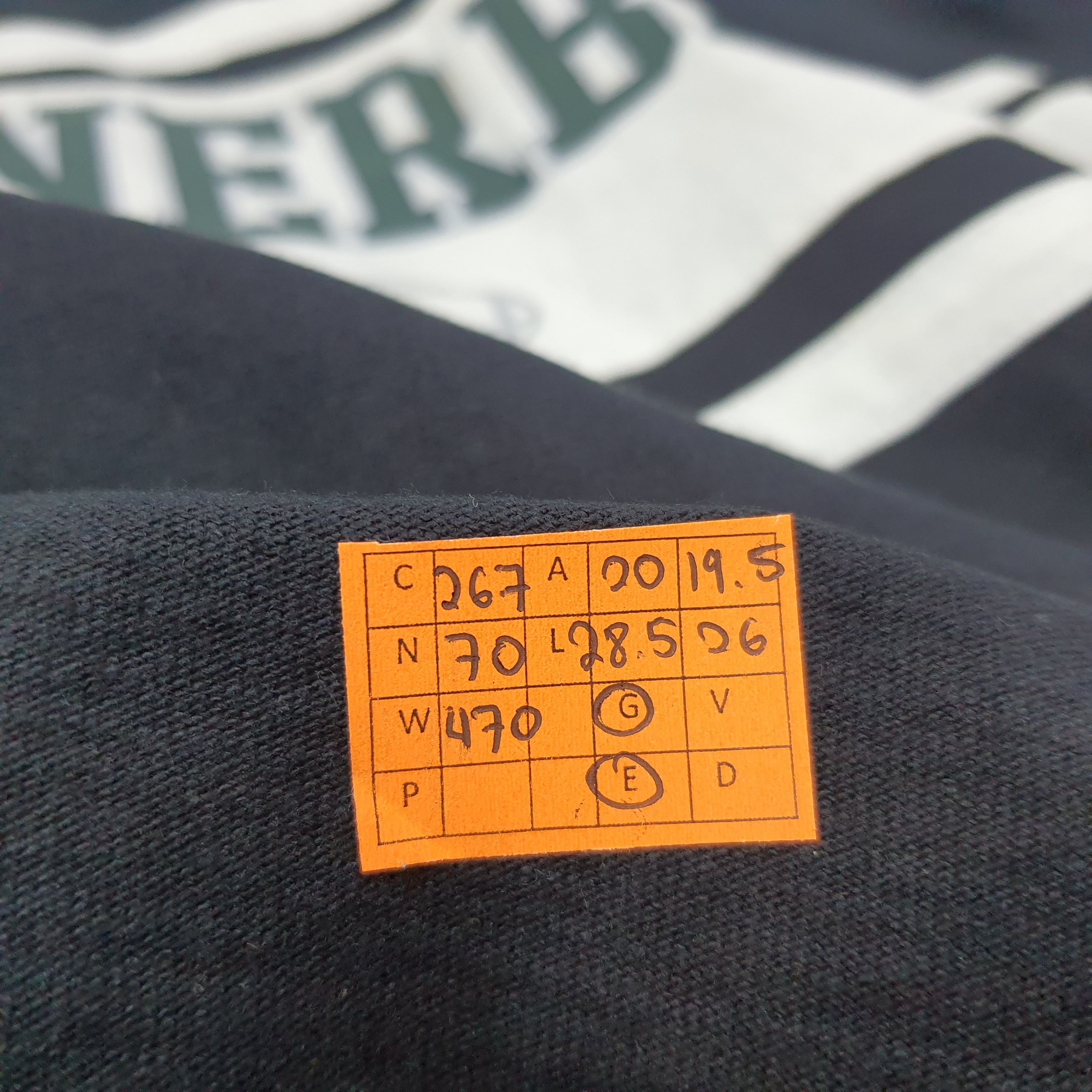 Vintage Vintage Cornerback American Football Polo Shirt C267N70 Size US M / EU 48-50 / 2 - 9 Thumbnail