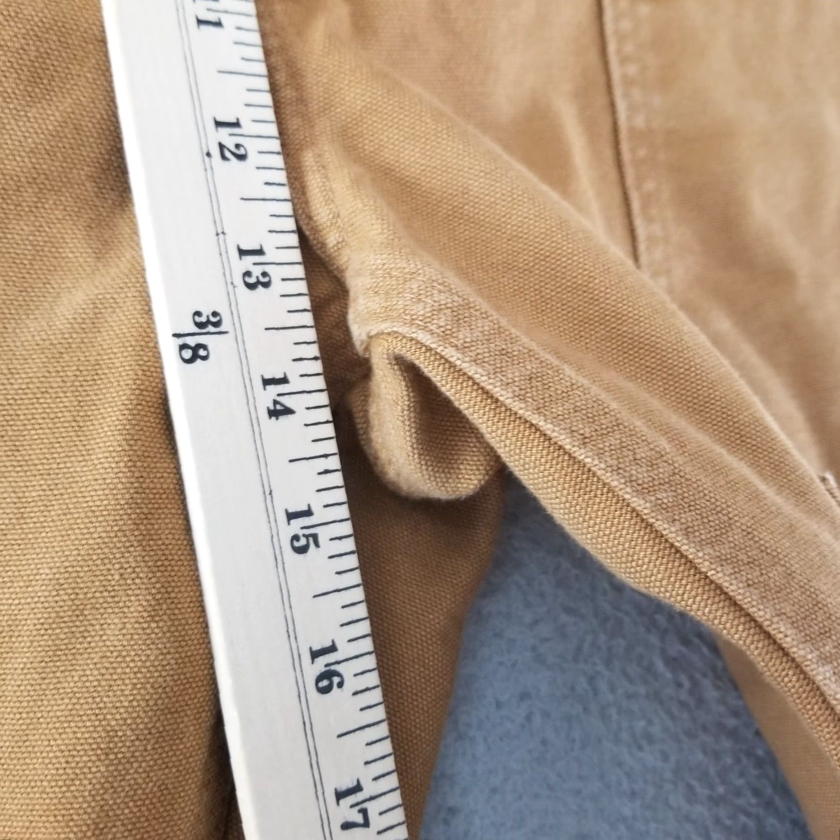 Carhartt Carhartt Pants Mens 41x31 Brown Canvas Workwear Carpenter 5-Pocket Dungaree Straight Leg 41 in Brown Mens Size US 41 - 7 Thumbnail