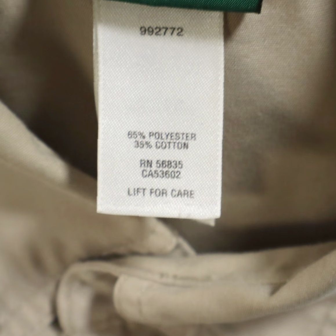 Vintage Cabelas Outfitter Employee Cotton Blend Solid Long Sleeve Button Down Shirt Tan Mens LT Size US L / EU 52-54 / 3 - 6 Thumbnail