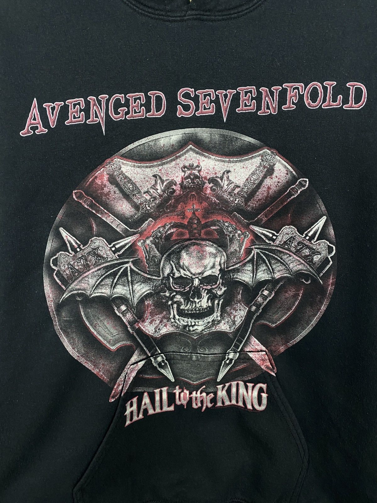 Band Tees 💀 Vintage Y2K Avenged Sevenfold Skull Death Retro Rare Hype Size US M / EU 48-50 / 2 - 4 Thumbnail