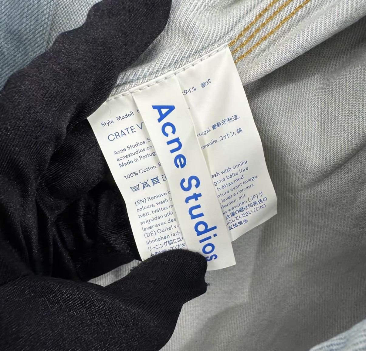 Acne Studios Acne Studios Oversized Washed Vintage Denim Coat J42 Size S / US 4 / IT 40 - 5 Thumbnail