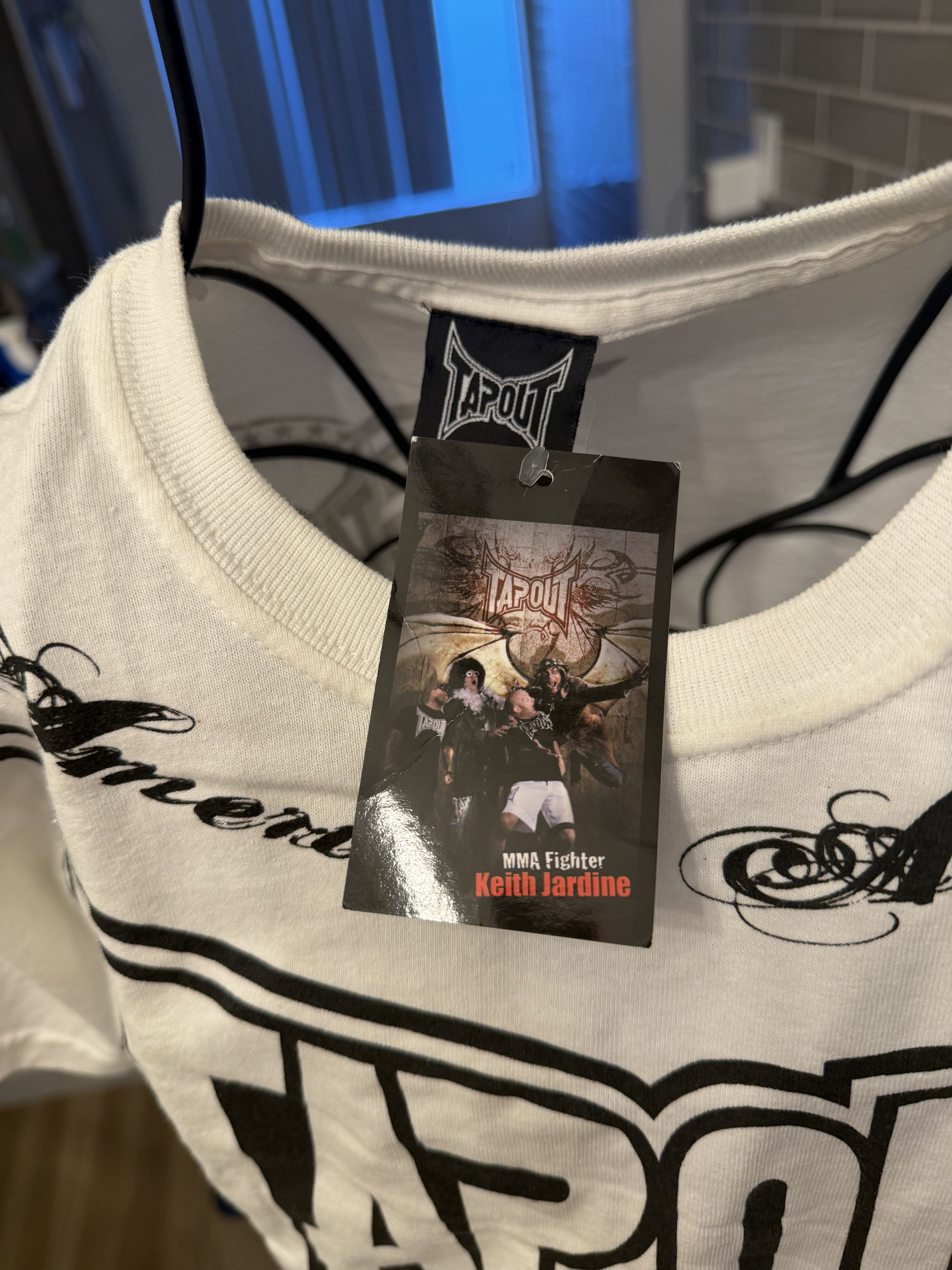 Tapout Deadstock Keith Jardine American Arrogant Shirt Size US XXS / EU 40 - 3 Thumbnail
