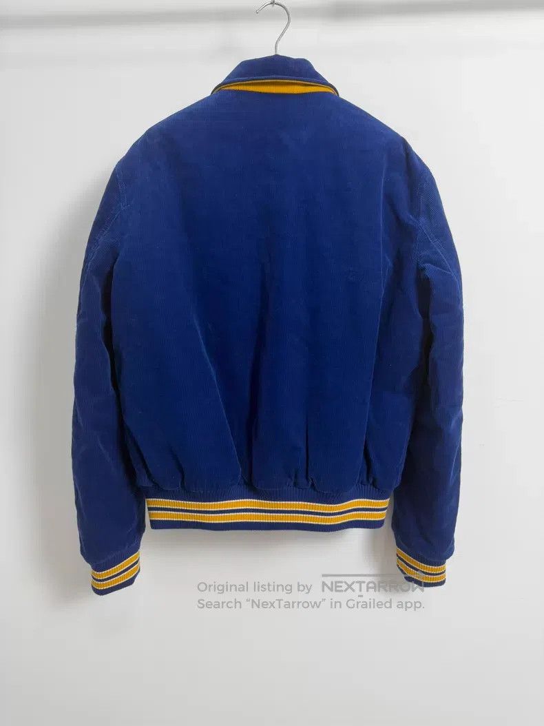 Saint Laurent Paris Saint Laurent Paris Blue Corduroy Baseball Jacket i Size US M / EU 48-50 / 2 - 2 Thumbnail