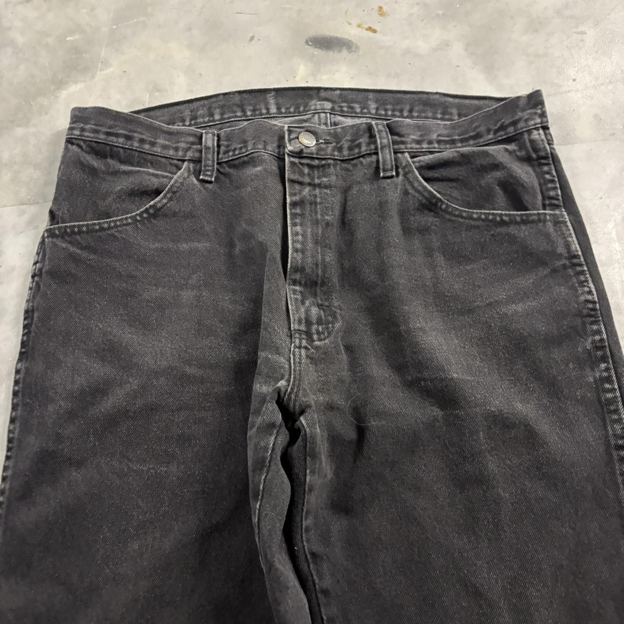Vintage Crazy Vintage Y2K/2000s Grunge Black Essential Denim Jeans! 36x28 Size US 36 / EU 52 - 5 Thumbnail