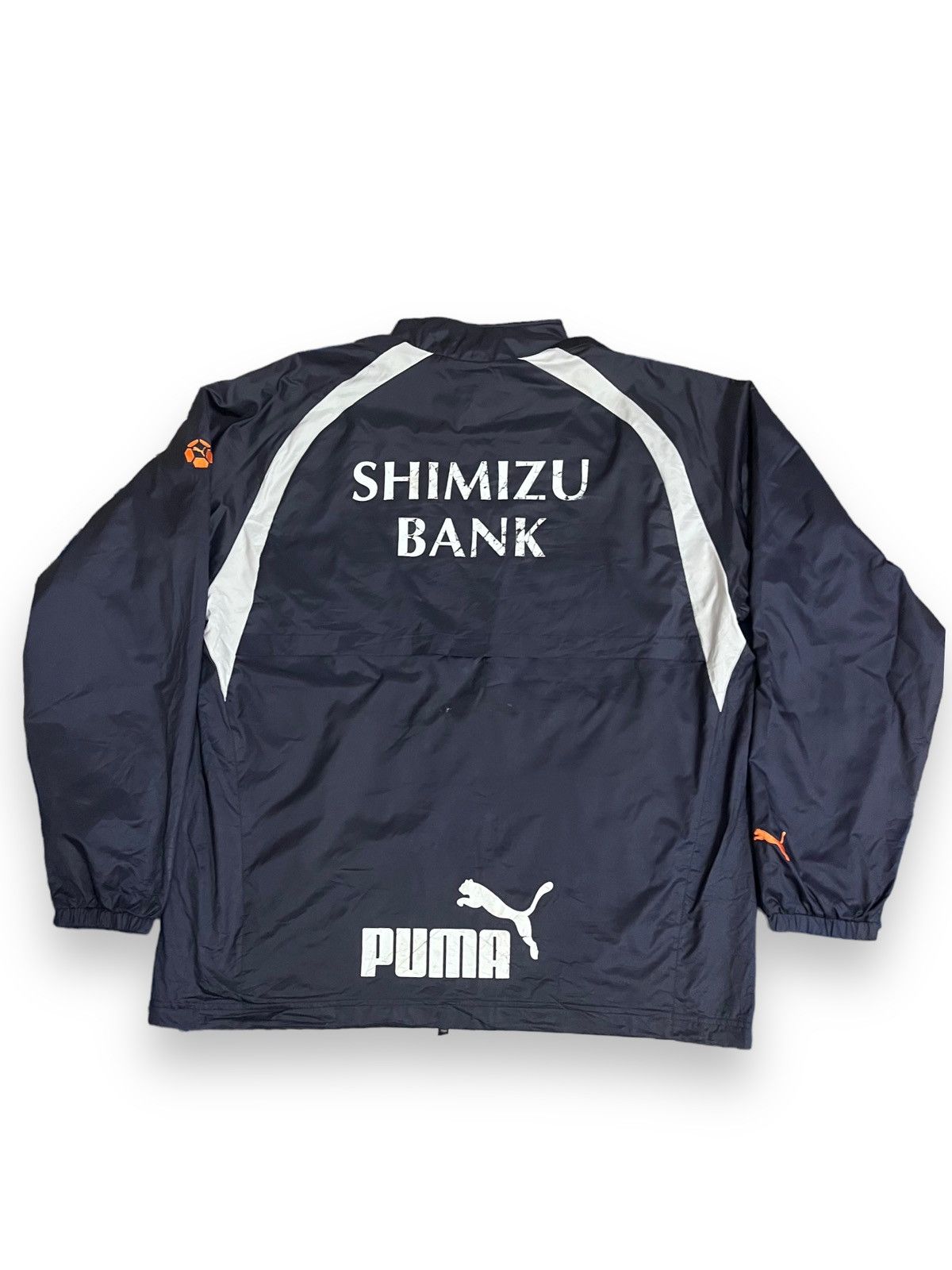 Puma × Vintage Vintage Puma Shizuoka Shimizu S Pulse Coach Jacket Size US L / EU 52-54 / 3 - 6 Thumbnail