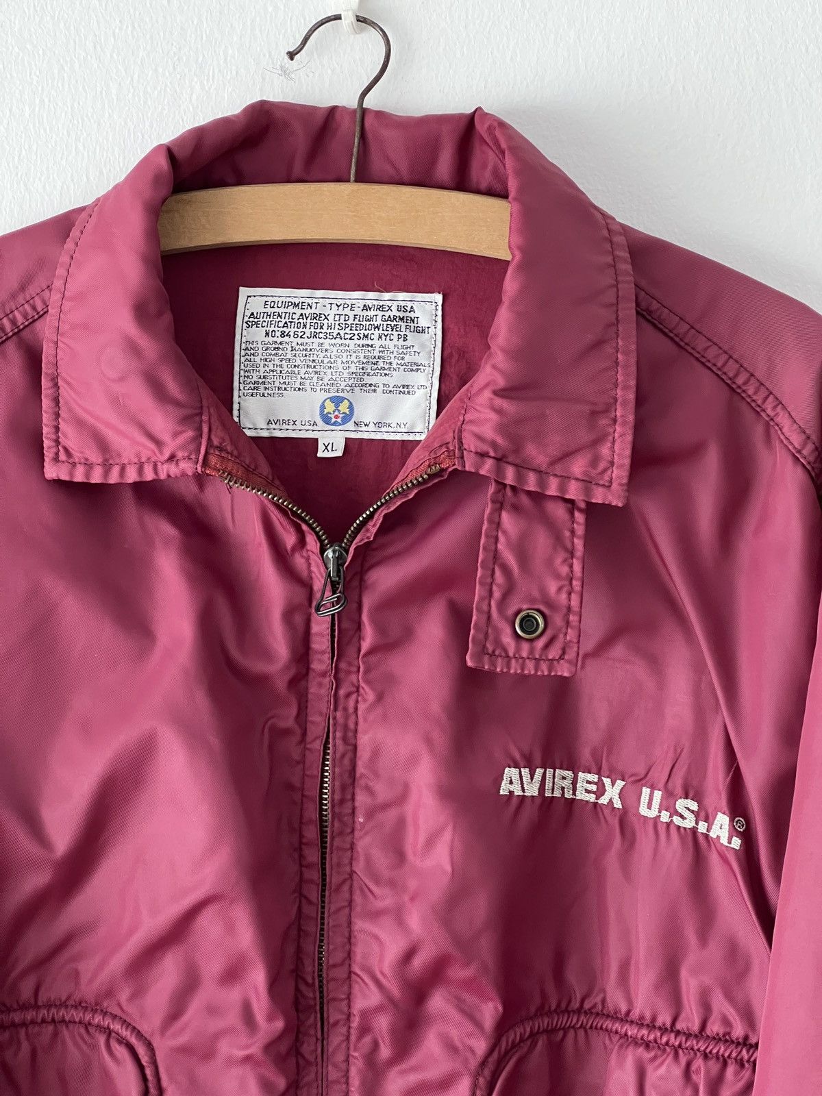 Avirex Vintage Avirex U.S.A. nylon flight jacket Size XL / US 12-14 / IT 48-50 - 7 Thumbnail
