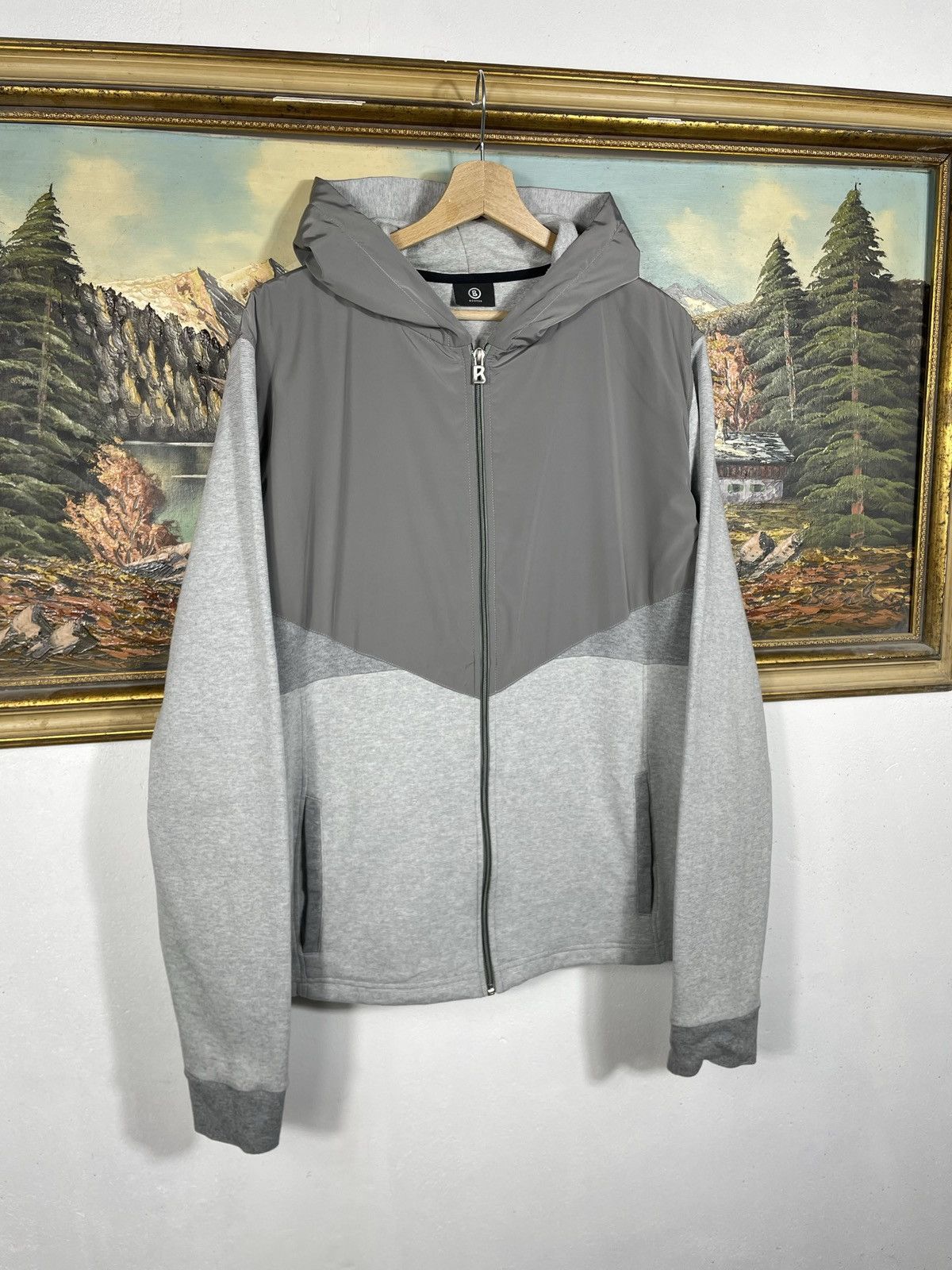 Bogner × Designer Bogner Zip Nylon Hoodie Sweatshirt Jacket Gorpcore Outdoor Size US XXL / EU 58 / 5 - 3 Thumbnail