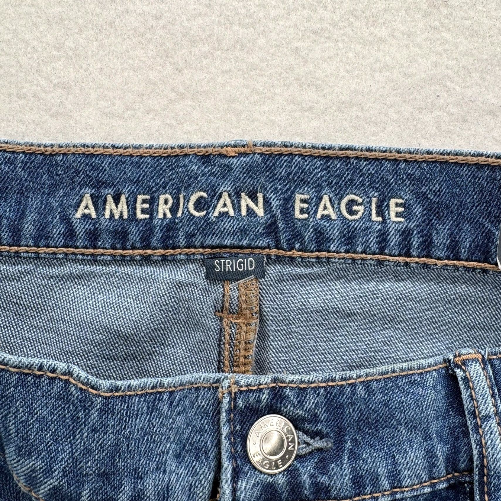 American Eagle Outfitters VINTAGE American Eagle Jeans Wide-Leg? Size 32" / US 10 / IT 46 - 3 Thumbnail