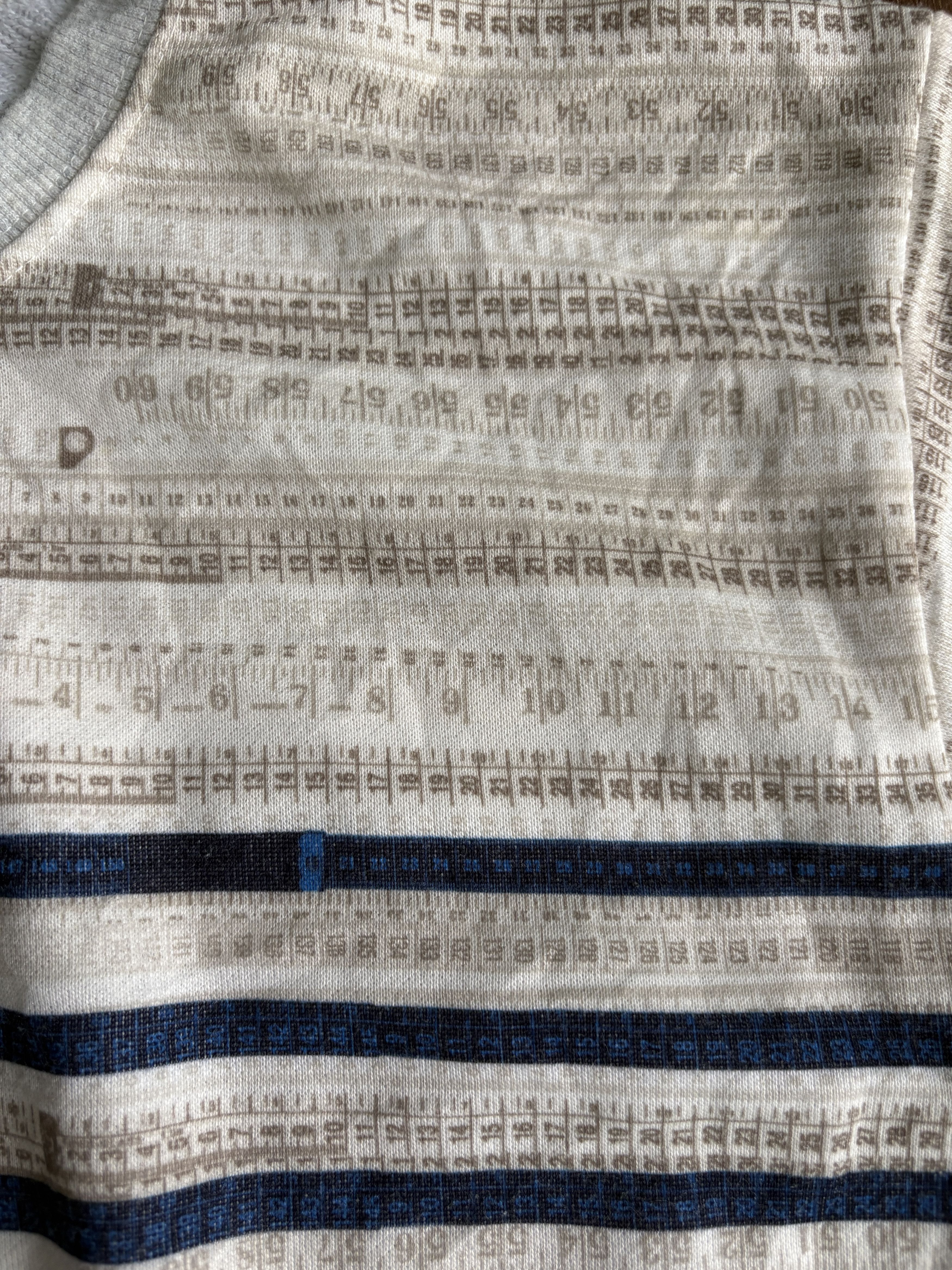 Jean Paul Gaultier Jean Paul Gaultier Measurements Tape Sweater Size S / US 4 / IT 40 - 3 Thumbnail