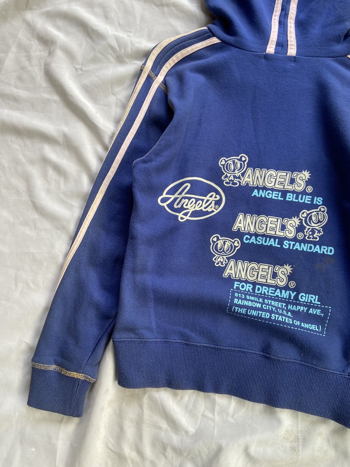 Beauty Beast ANGEL BLUE HOODIE CASUAL STANDARD Size US S / EU 44-46 / 1 - 11 Thumbnail