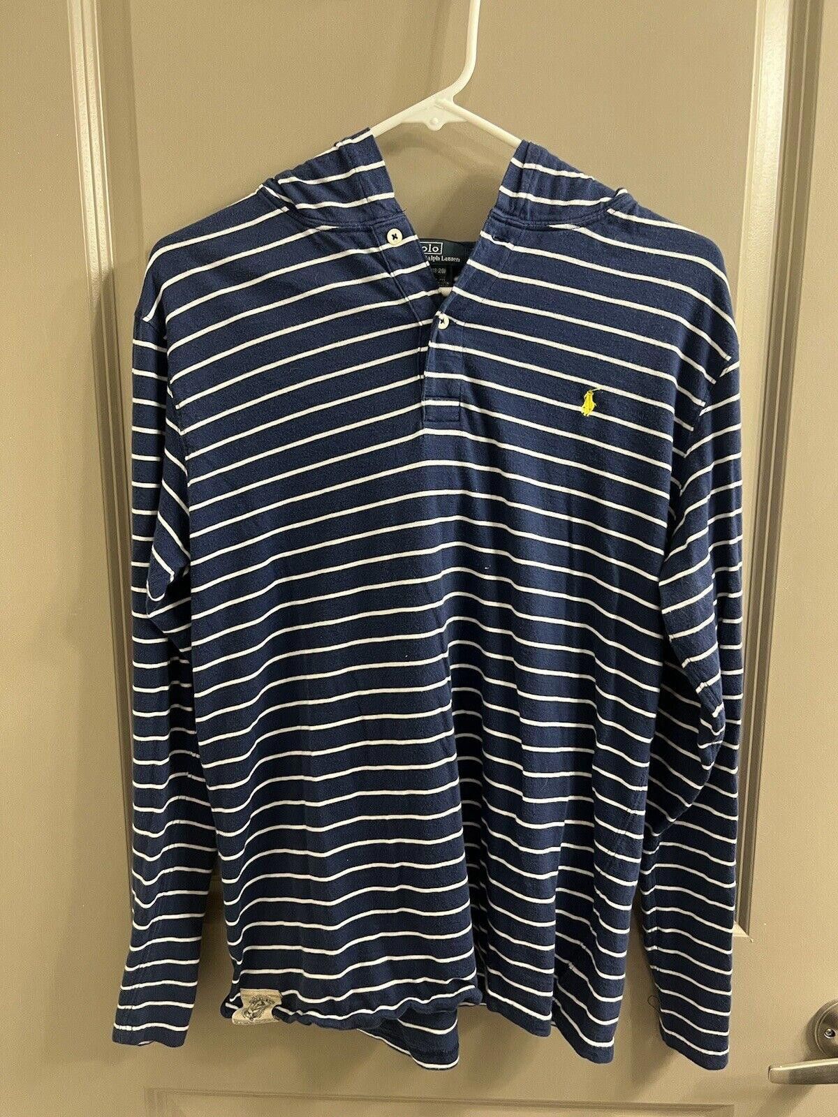 Lauren Ralph Lauren Lauren Ralph Lauren Women's Hooded Long Sleeve Shirt XL Size XL / US 12-14 / IT 48-50 - 1 Thumbnail