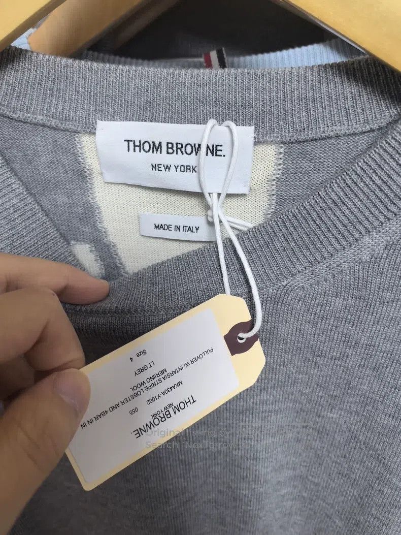 Thom Browne Thom Browne Wool Sweater Size US XL / EU 56 / 4 - 3 Thumbnail
