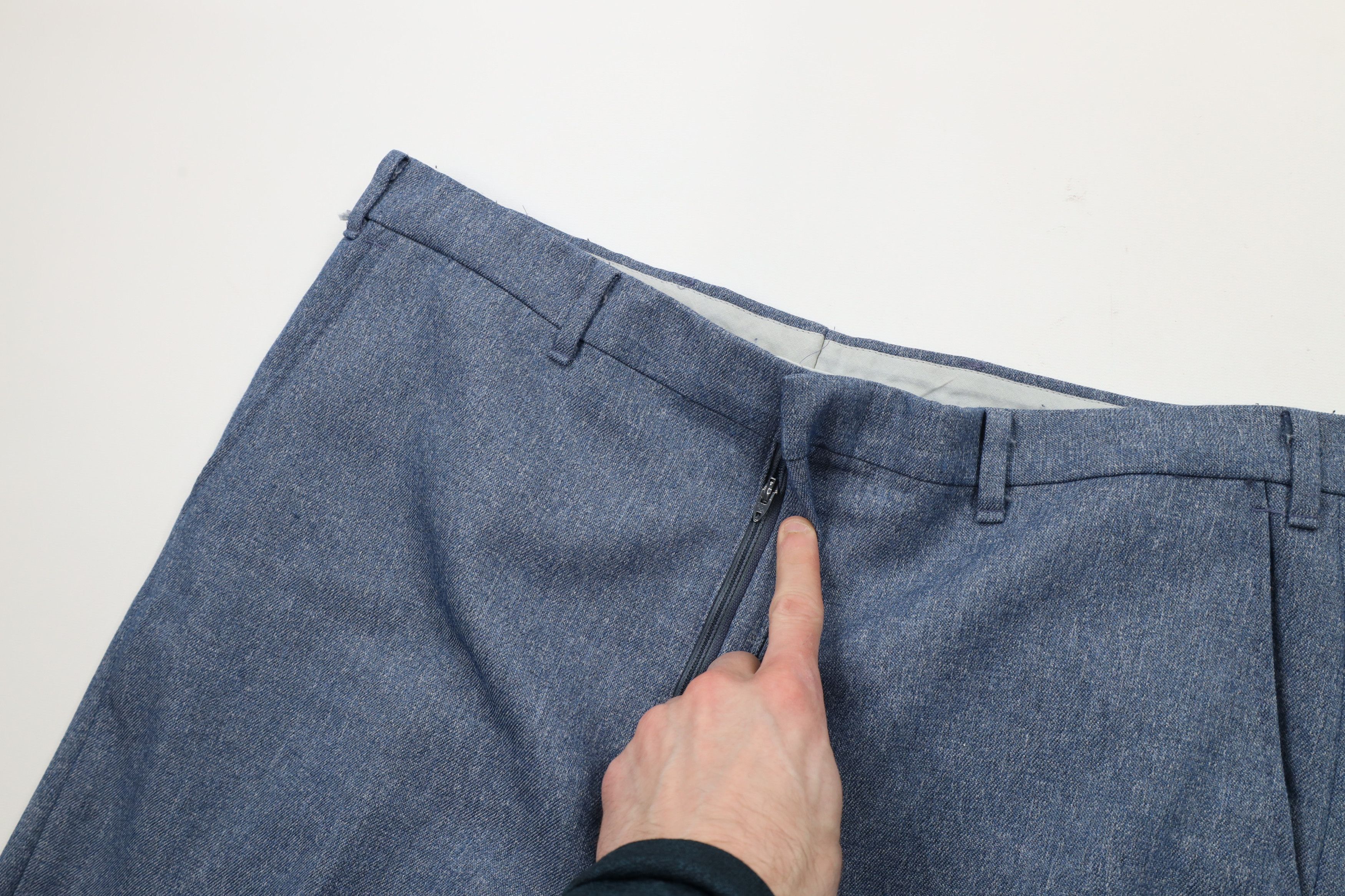 Vintage Vintage 70s Streetwear Knit Bell Bottoms Chino Pants USA Size US 36 / EU 52 - 8 Thumbnail