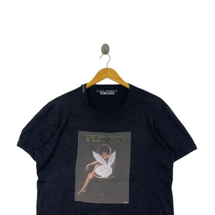 Dolce & Gabbana DOLCE & GABBANA x PLAYBOY Darine Stern Cover Tee Shirt Size US L / EU 52-54 / 3 - 2 Thumbnail