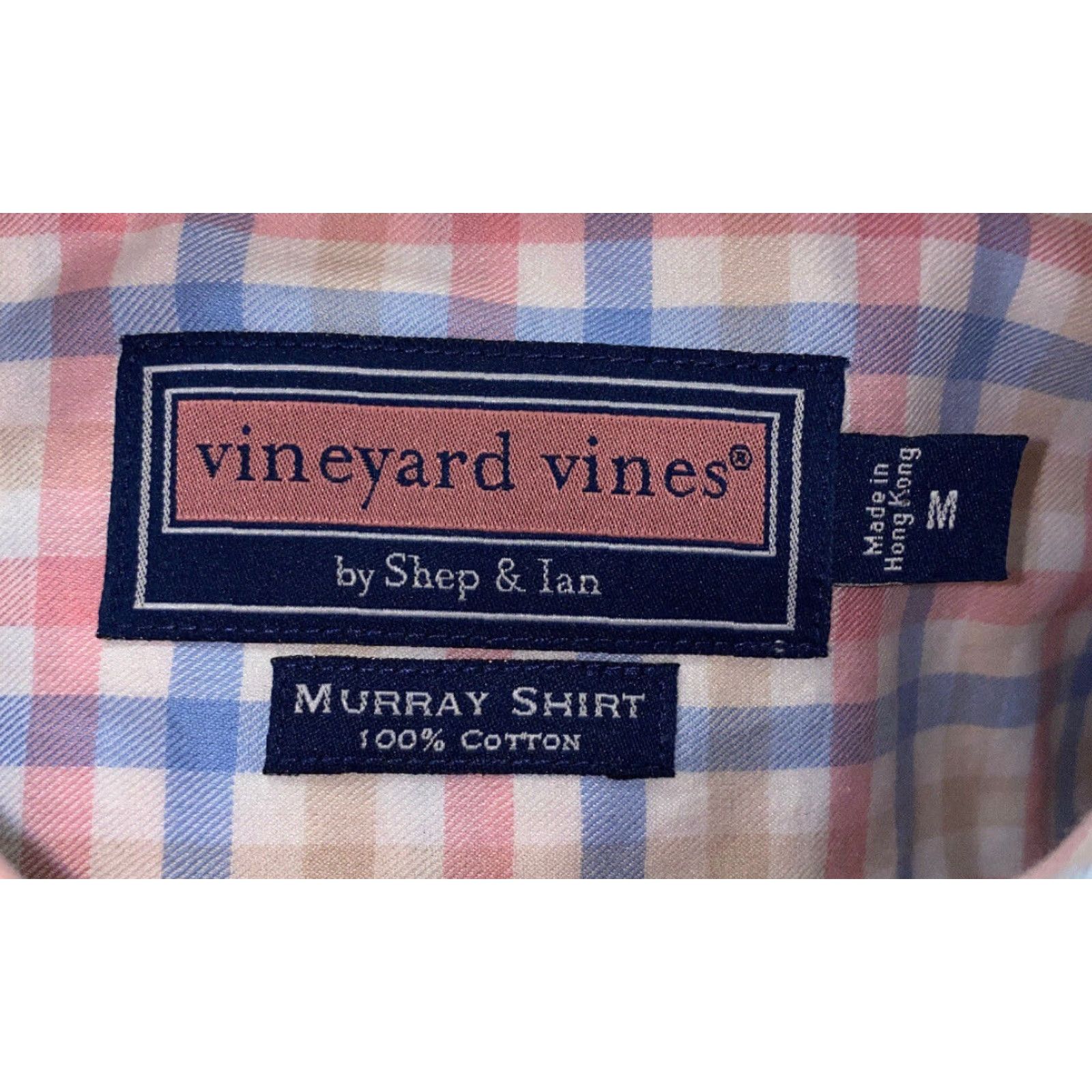 Vineyard Vines Vineyard Vines Shirt Adult Size M Multicolor Check Long Sleeve Button-Up Mens Size US M / EU 48-50 / 2 - 6 Thumbnail