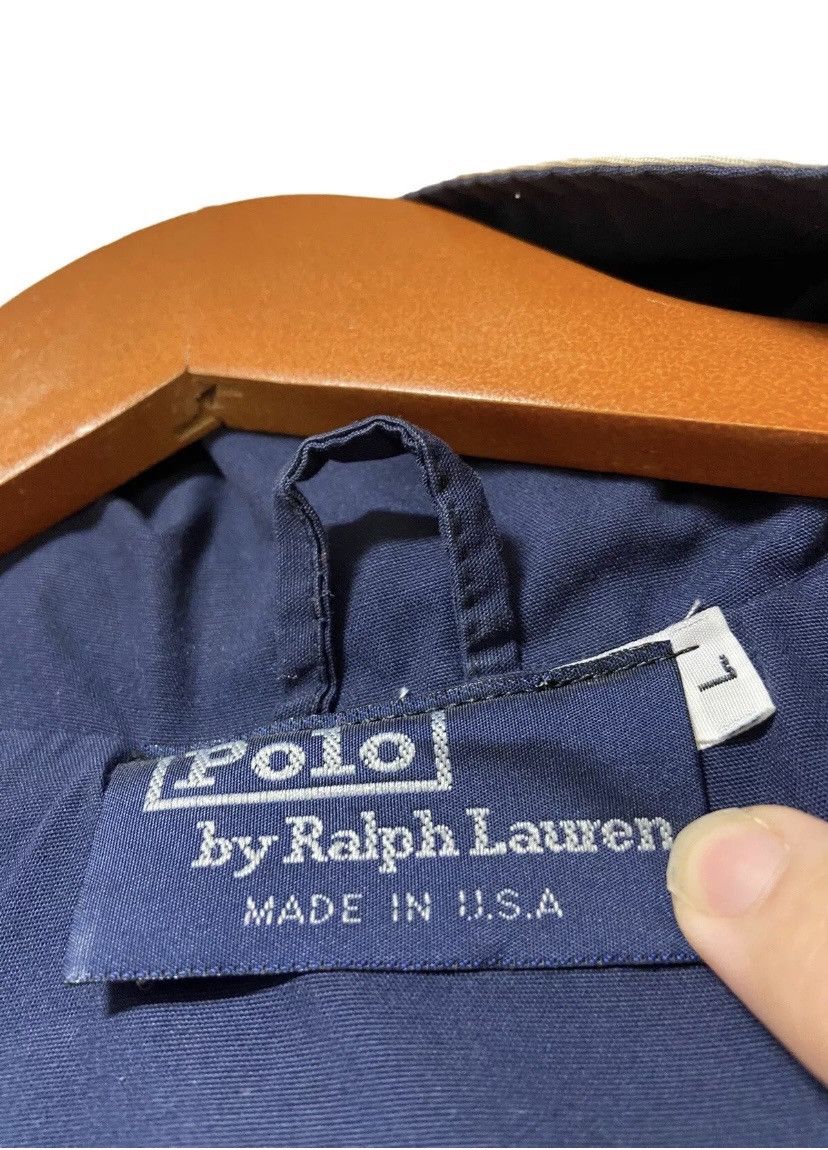 Polo Ralph Lauren × Ralph Lauren Sport × Vintage Vintage Polo Sport USA Flag Utility Full Zip Jacket Size L Size US L / EU 52-54 / 3 - 6 Thumbnail