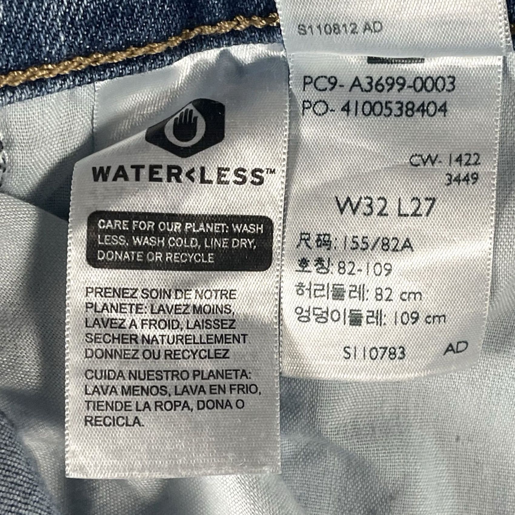 Levi's Levi'S Silver Tab Jeans Women 32x27 Blue High Rise Mom Jean Tapered Medium Wash Size 24" / US 00 / IT 34 - 7 Thumbnail