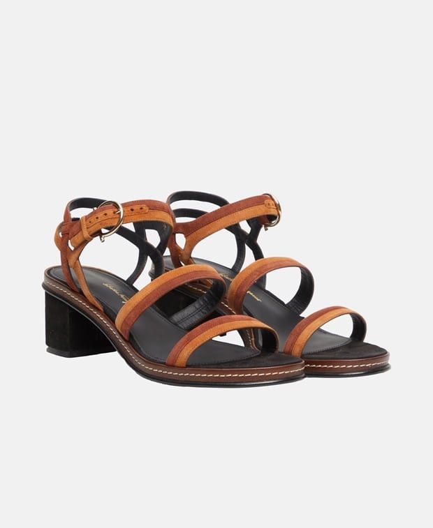 Salvatore Ferragamo Maloy Heeled sandals Size US 10 / IT 40 - 1 Thumbnail